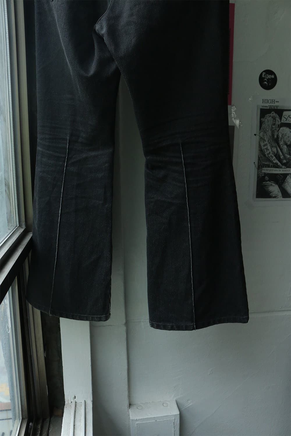 존 로렌스 설리반 19SS 블랙 부츠컷 데님 팬츠  상품이미지6