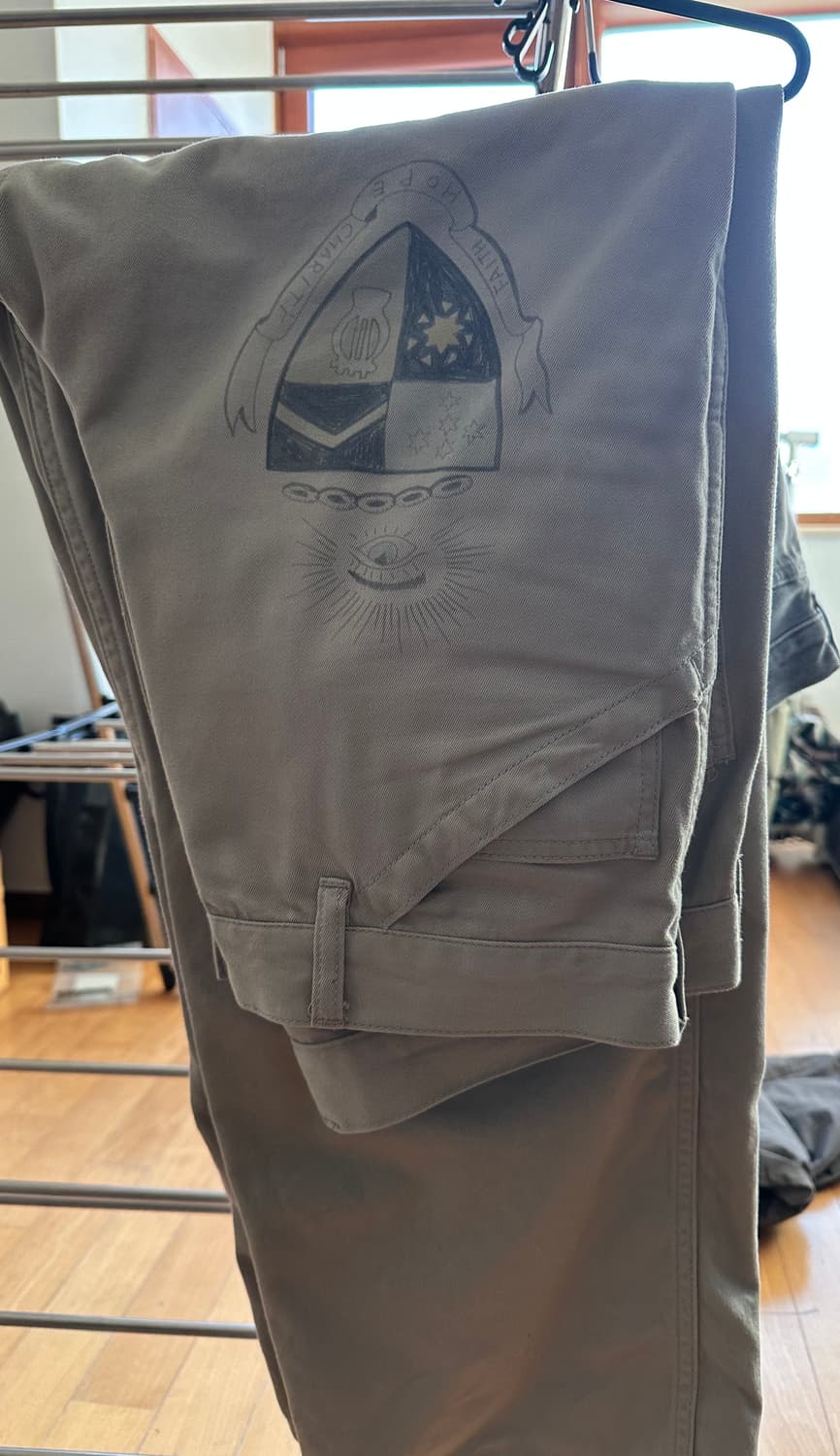 네이버후드 메모리얼 팬츠 M 상품이미지3