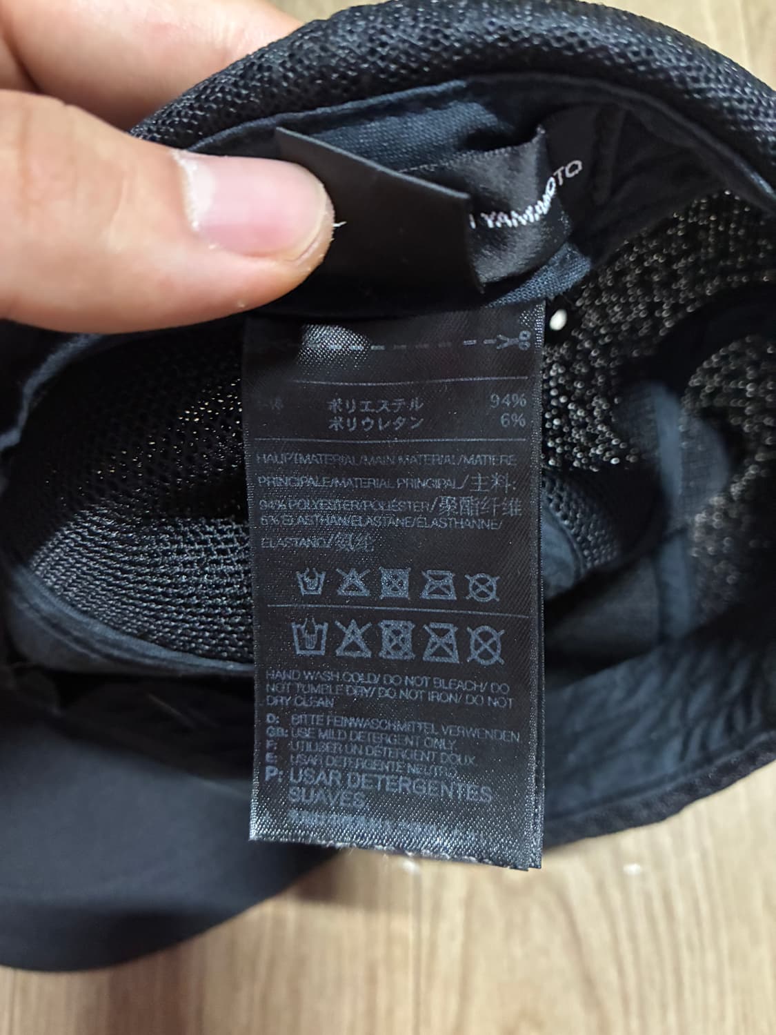 Y-3 요지 야마모토 메쉬캡 블랙 상품이미지8