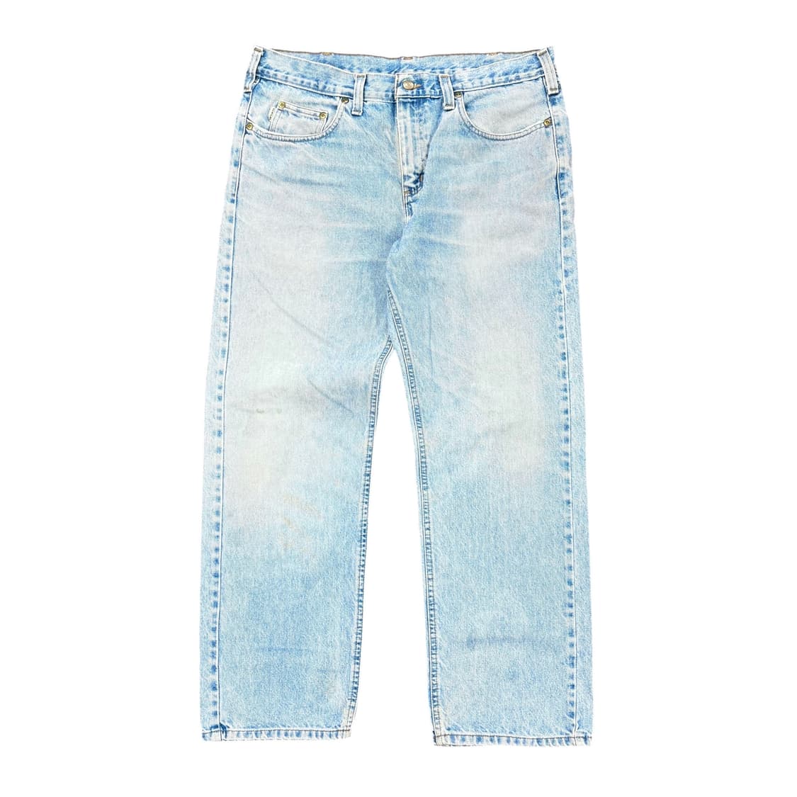 (36) 칼하트 B480 라이트 블루 트렌디셔널 데님 팬츠 상품이미지3