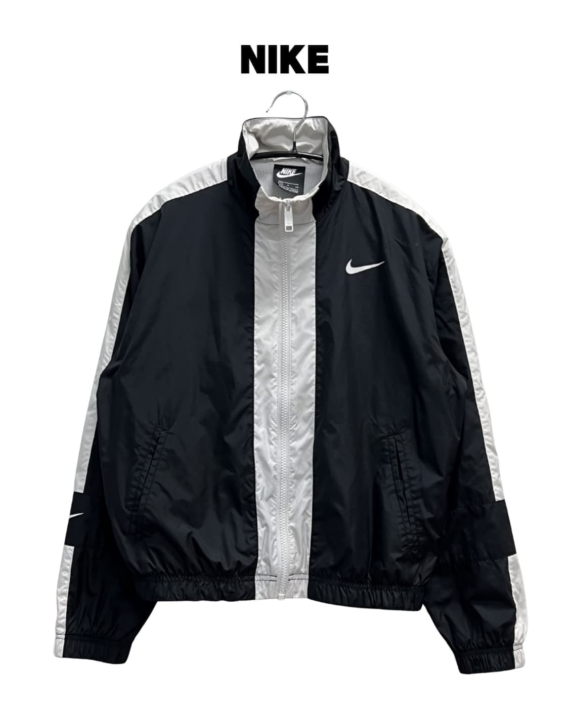 (S) 나이키 우먼스 백로고 우븐 자켓 상품이미지1