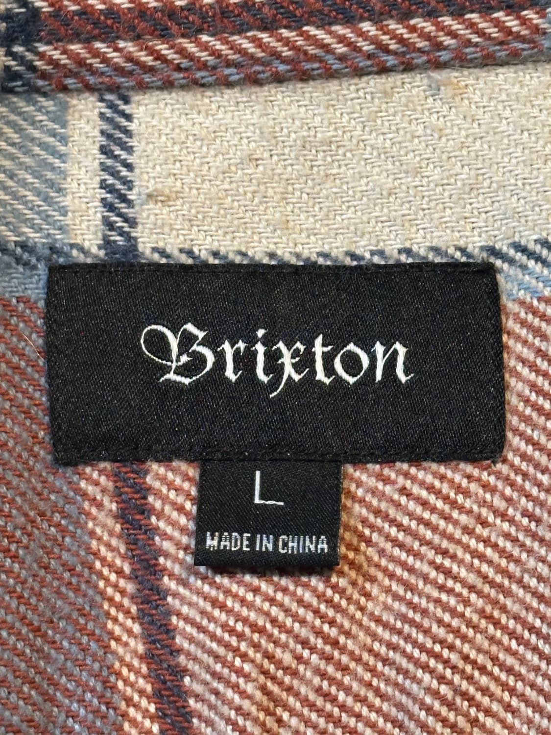 브릭스톤 BRIXTON 투포켓 플란넬 체크셔츠 상품이미지4