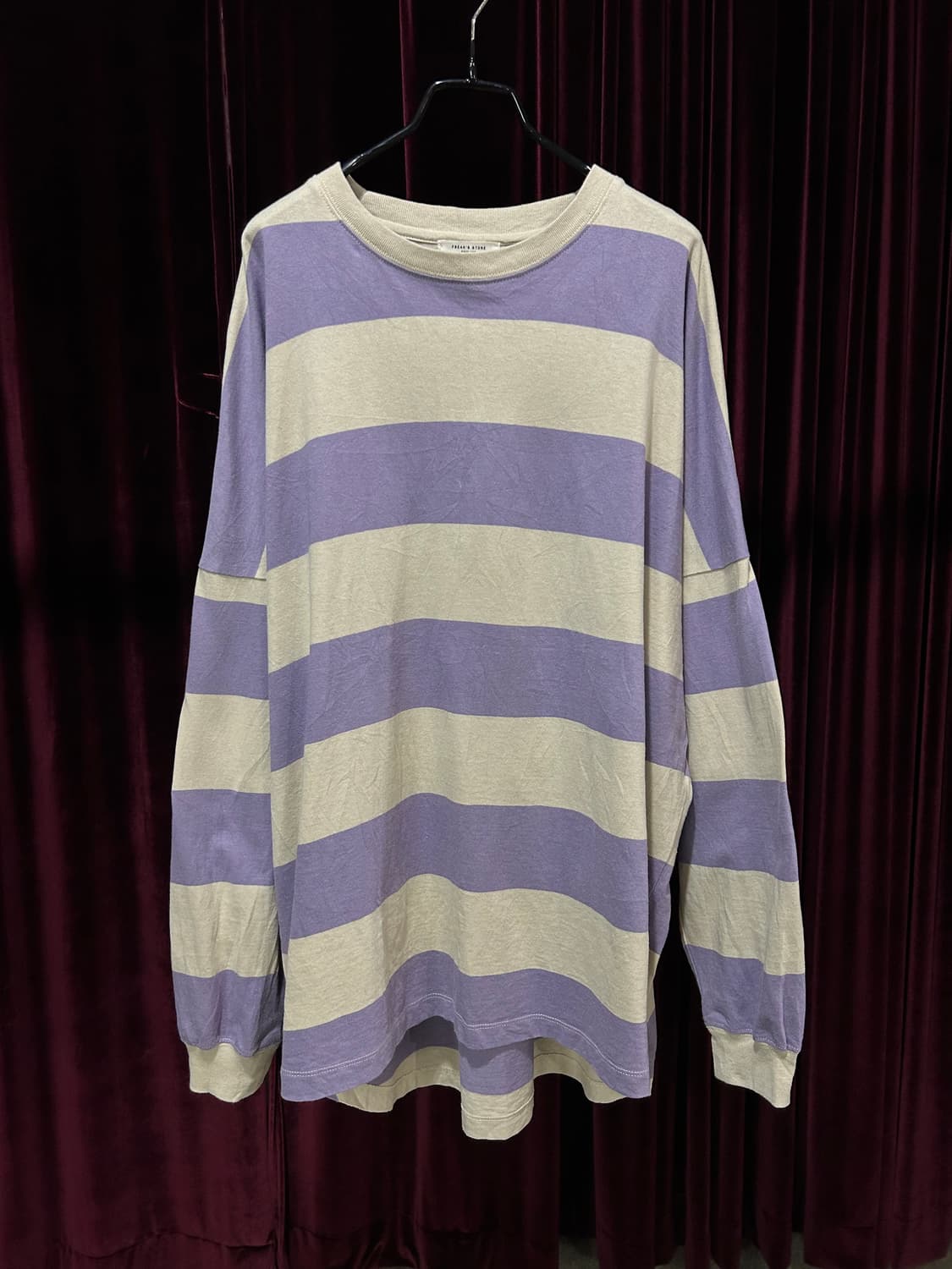 FREAK'S STORE thick stripe sleeve 상품이미지1