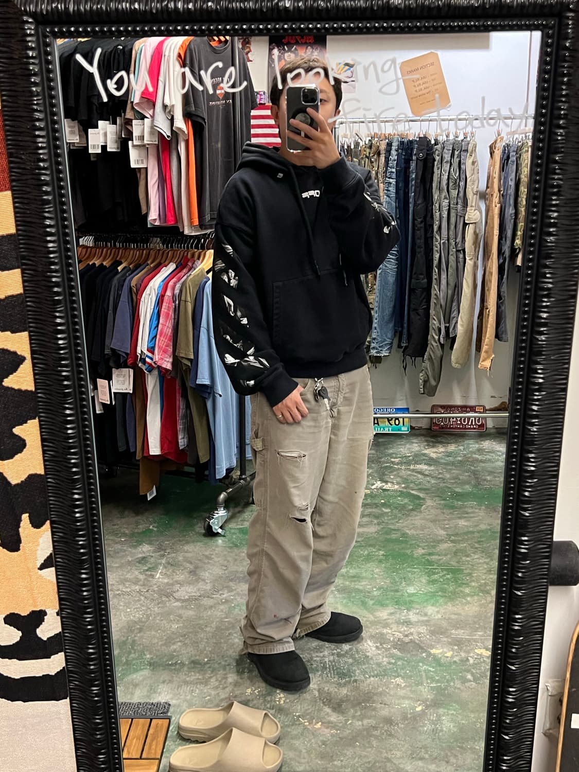 오프화이트 19FW 빈티지 후드 카라바조 상품이미지9