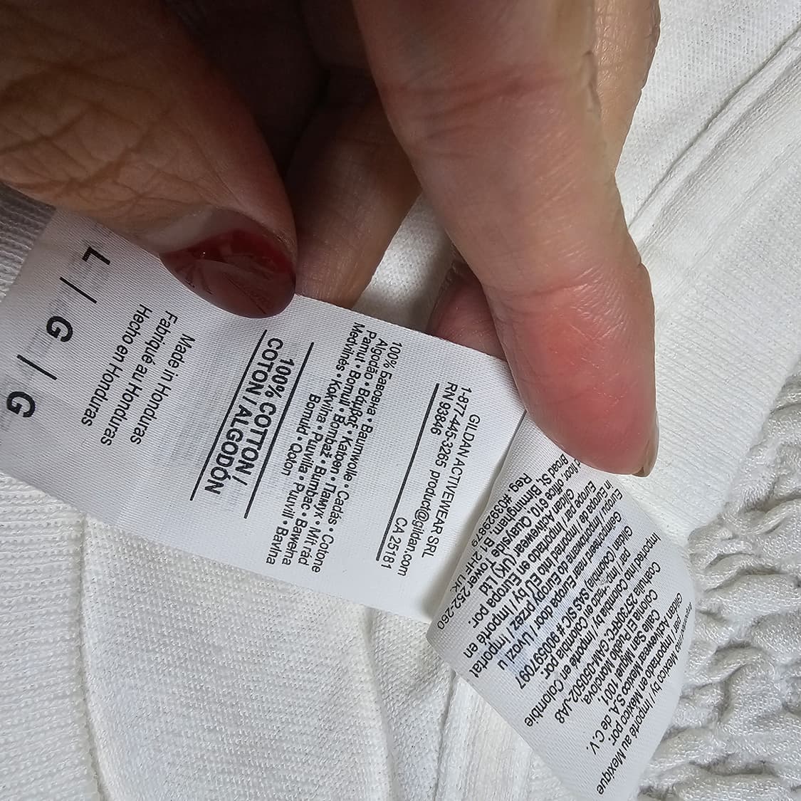 길단 아이앱 스튜디오 흰색 반팔 L 상품이미지5