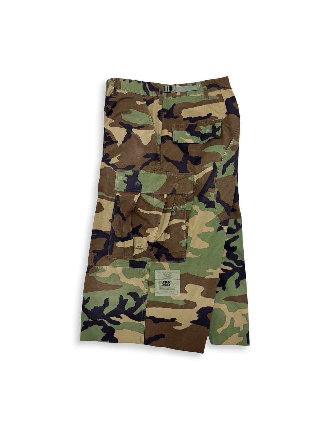 Woodland camo 와이드핏 버뮤다 (립스탑) 상품이미지3