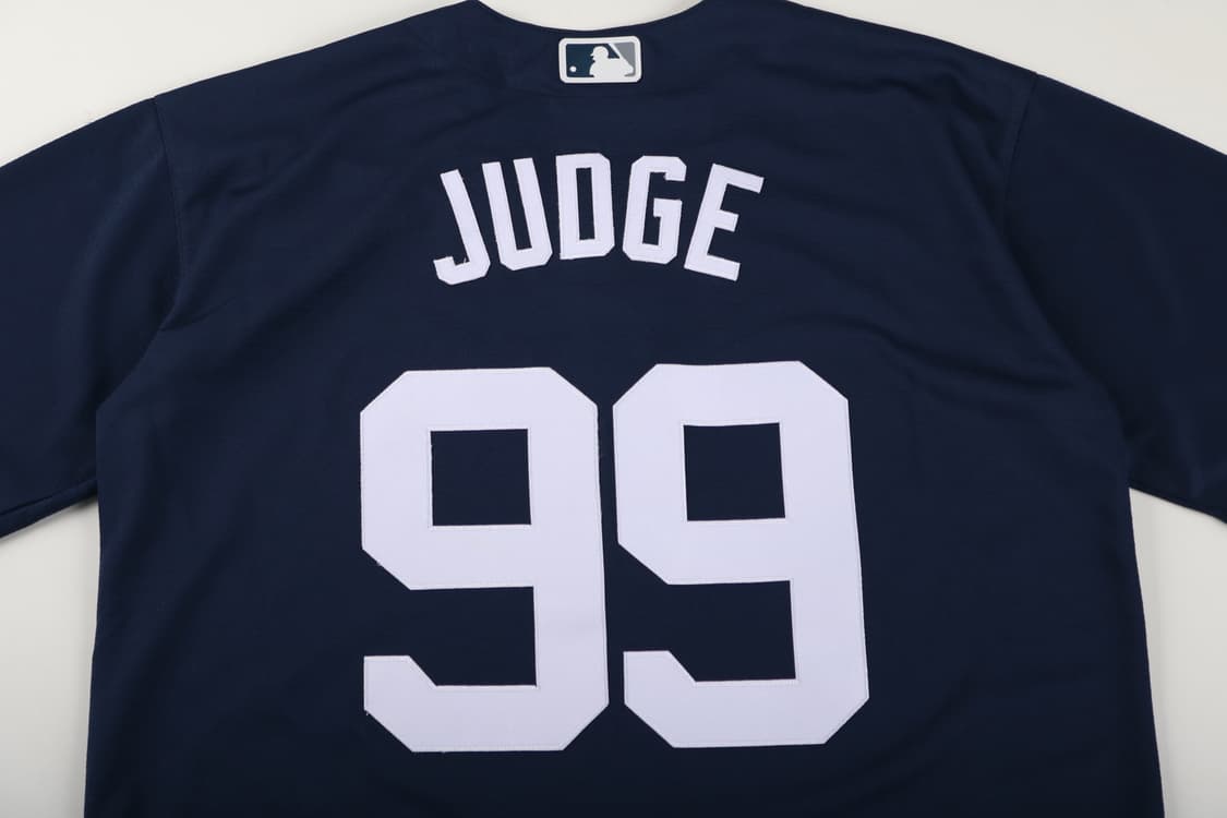 [M] 마제스틱 MLB 뉴욕 양키스 애런저지 유니폼 상품이미지8