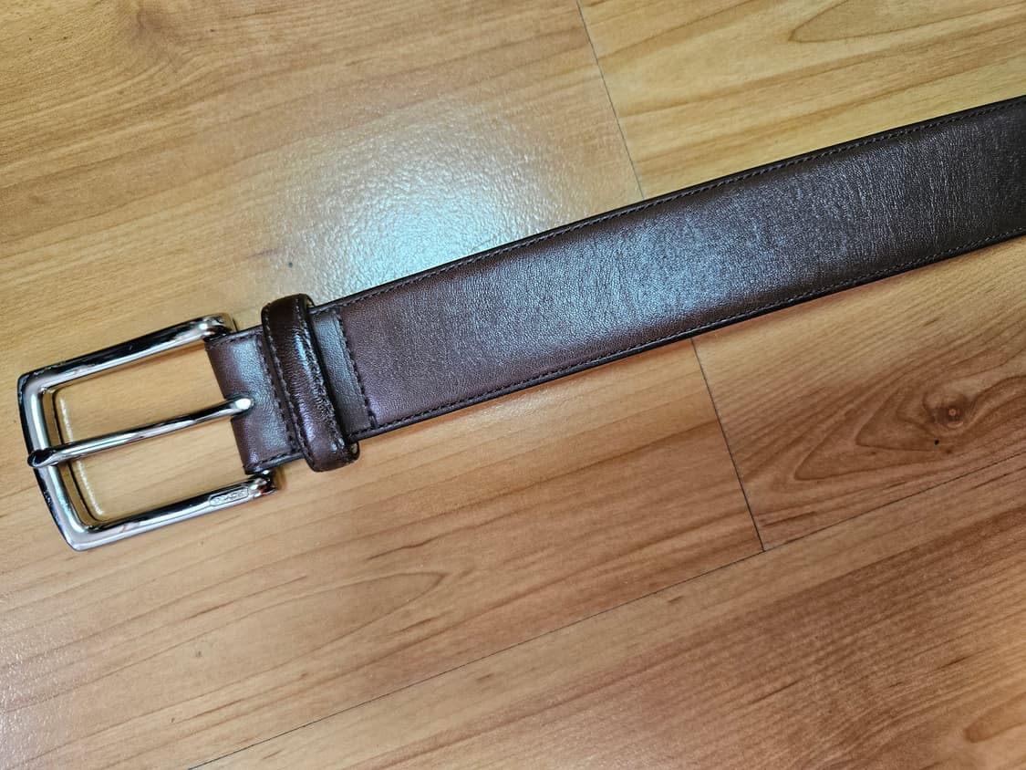 coach 브라운 가죽 벨트 상품이미지2