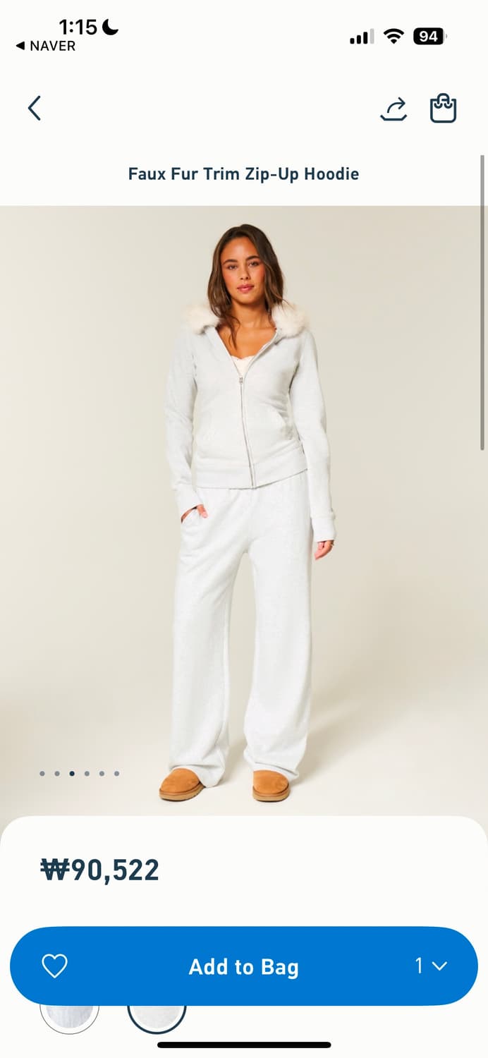 홀리스터 후드집업 상품이미지3