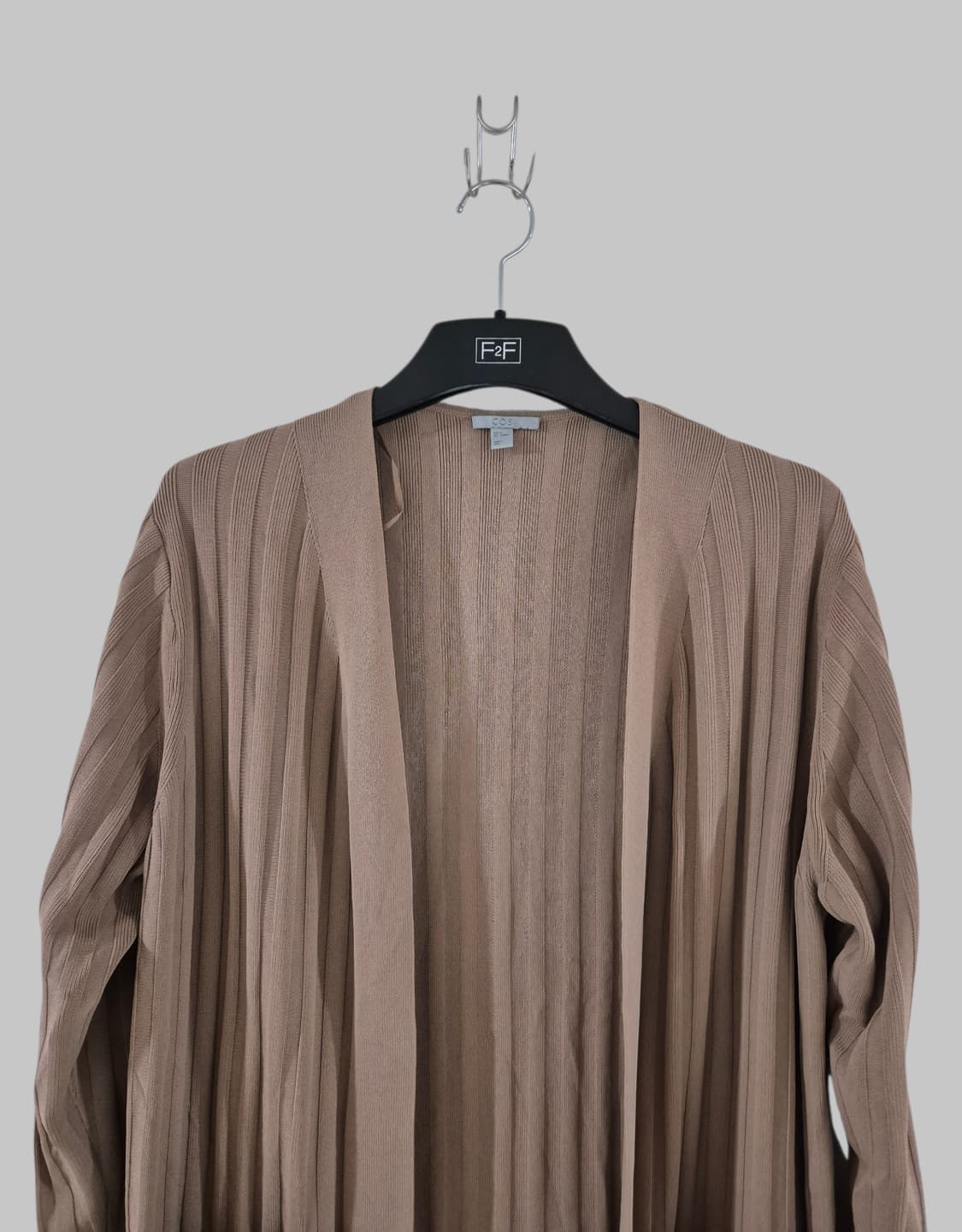 COS코스 여자 오픈형 롱 가디건 오버핏 상품이미지2