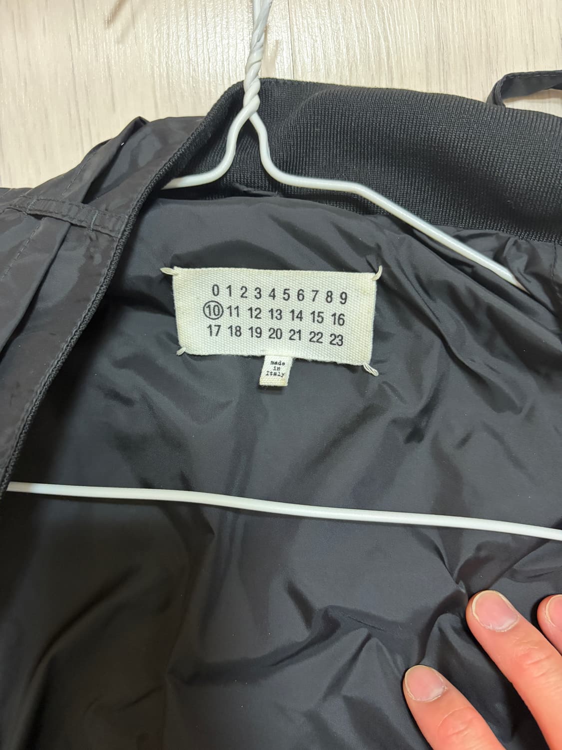 메종마르지엘라 로고탭 스포츠재킷 48size 상품이미지4