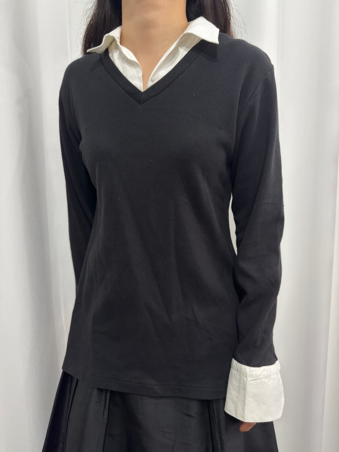 otto shirt layered top 상품이미지2