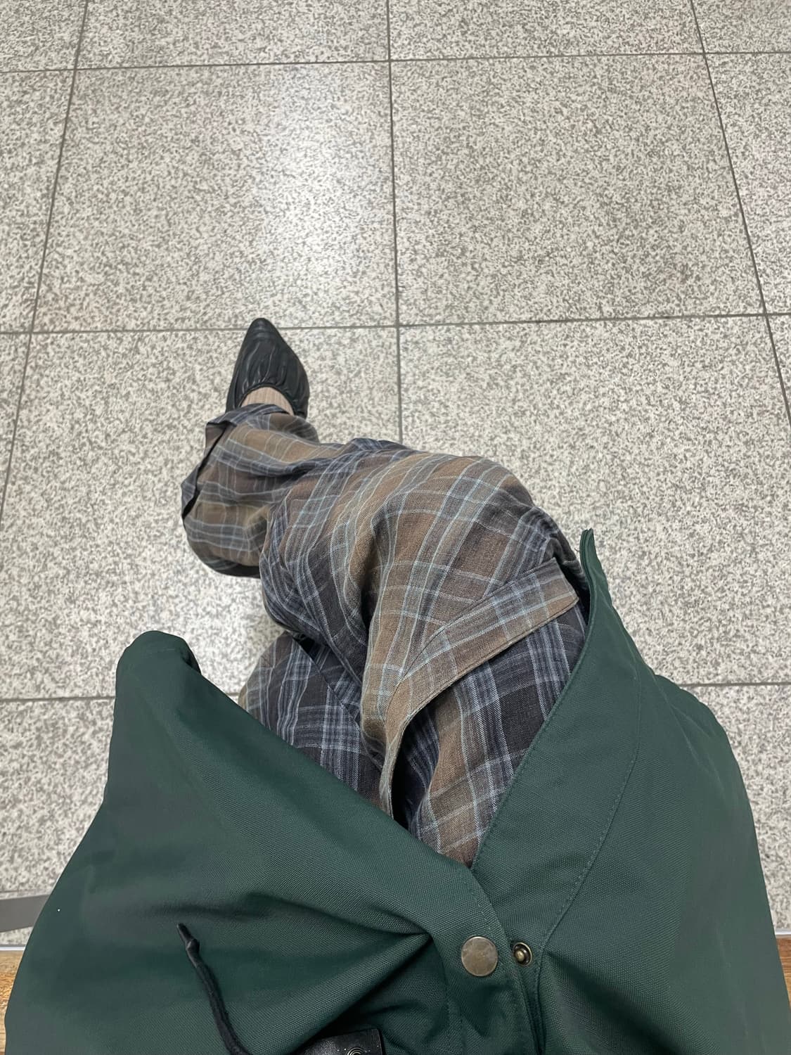 Jiyongkim 22aw draping pants  상품이미지3