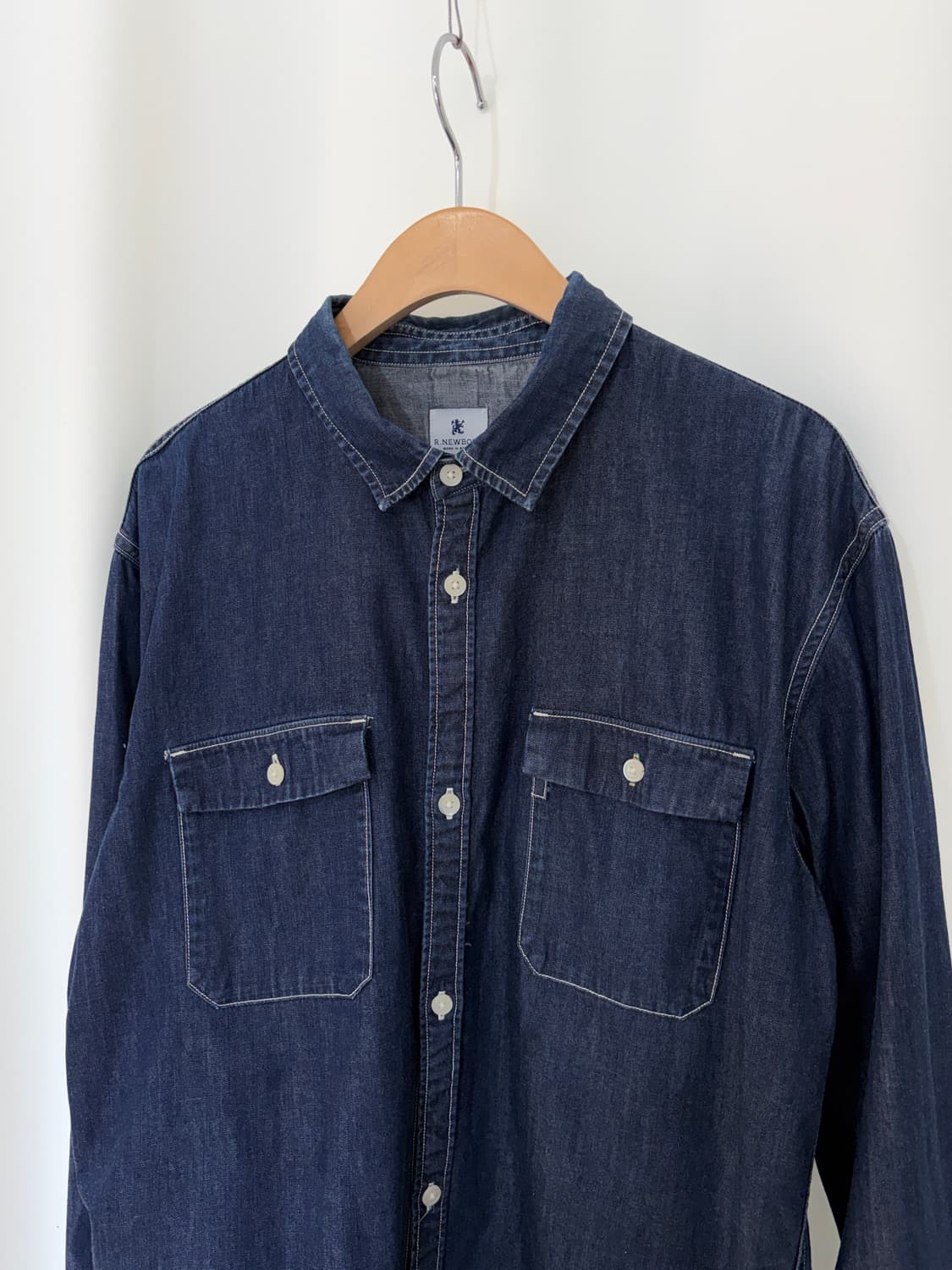 R.NEWBOLD denim shirt 상품이미지2