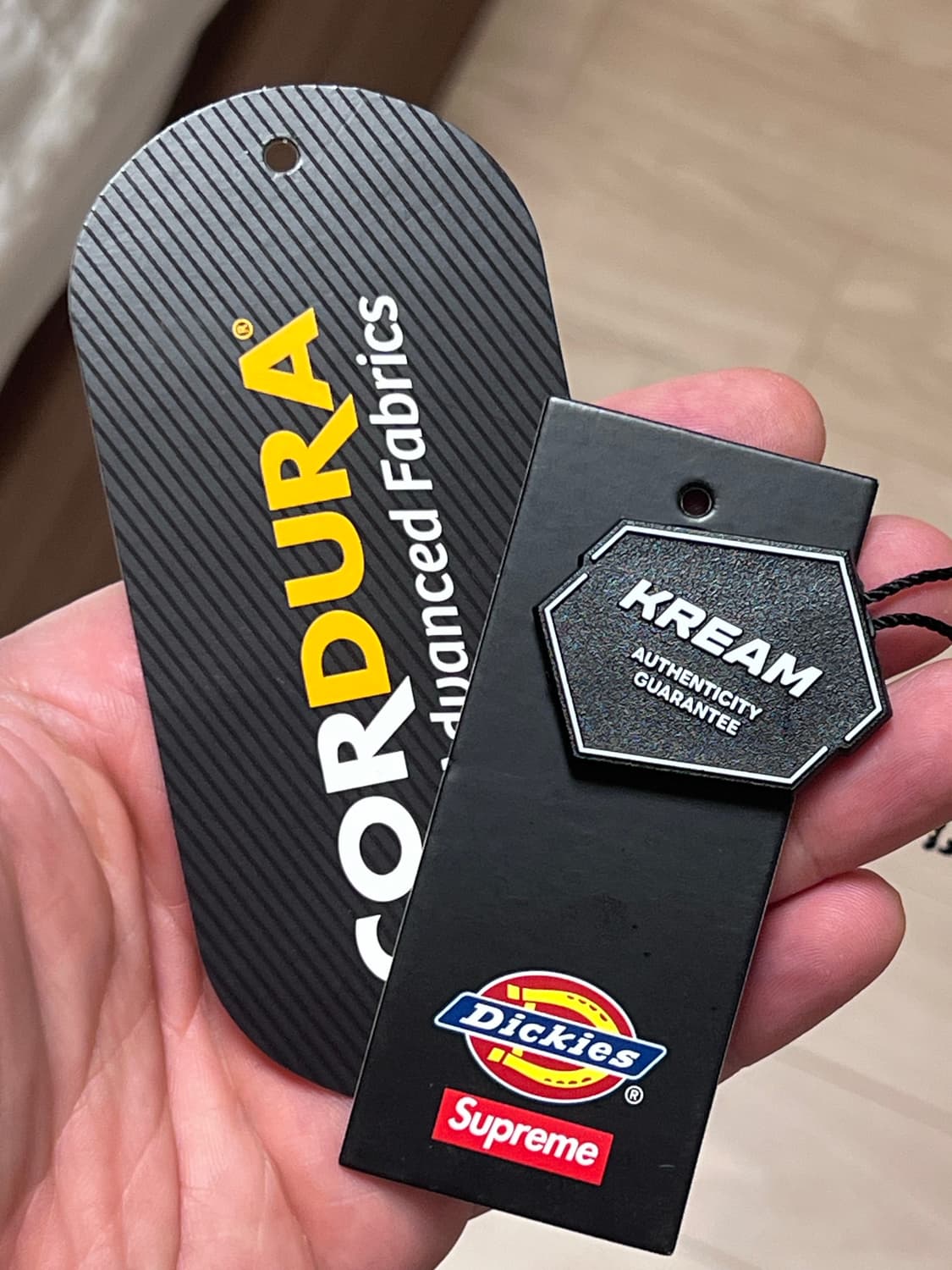 [XL] 슈프림 x 디키즈 코듀라 후드 워크자켓 데님 상품이미지6