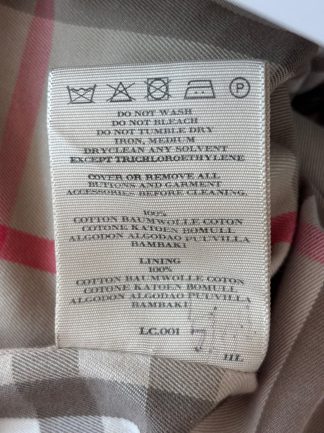 Vintage Burberry trench coat 상품이미지10