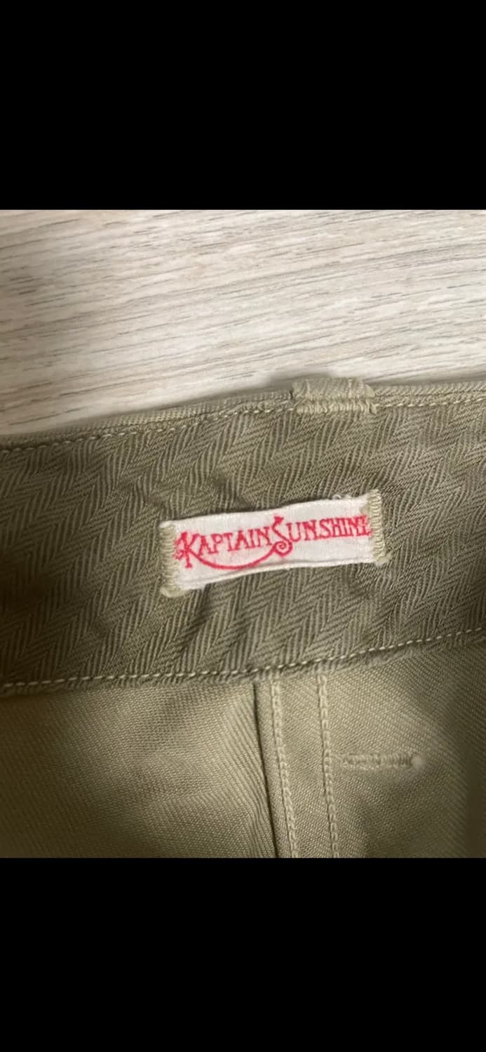 캡틴선샤인 치노팬츠 카키(32)3일간 가격인하 상품이미지3
