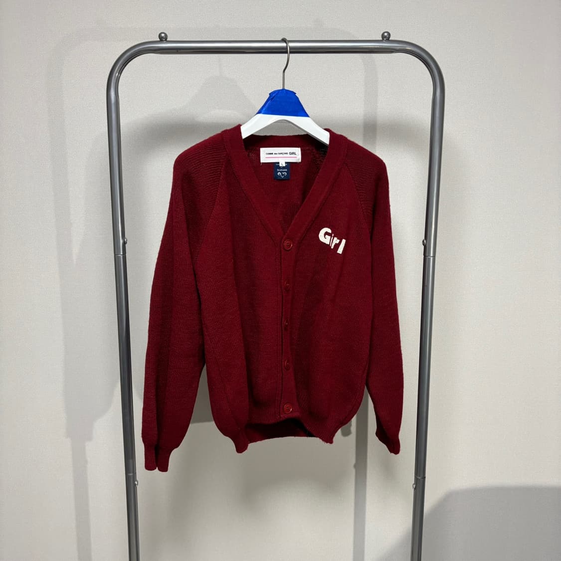 L) 꼼데가르송 걸 가디건 스코틀랜드 에디션 상품이미지1