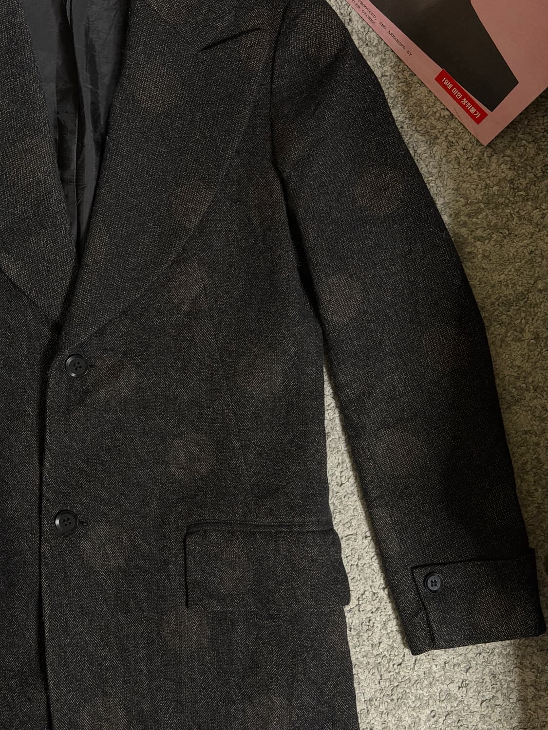 +NOIR dot jacquard coat 상품이미지6
