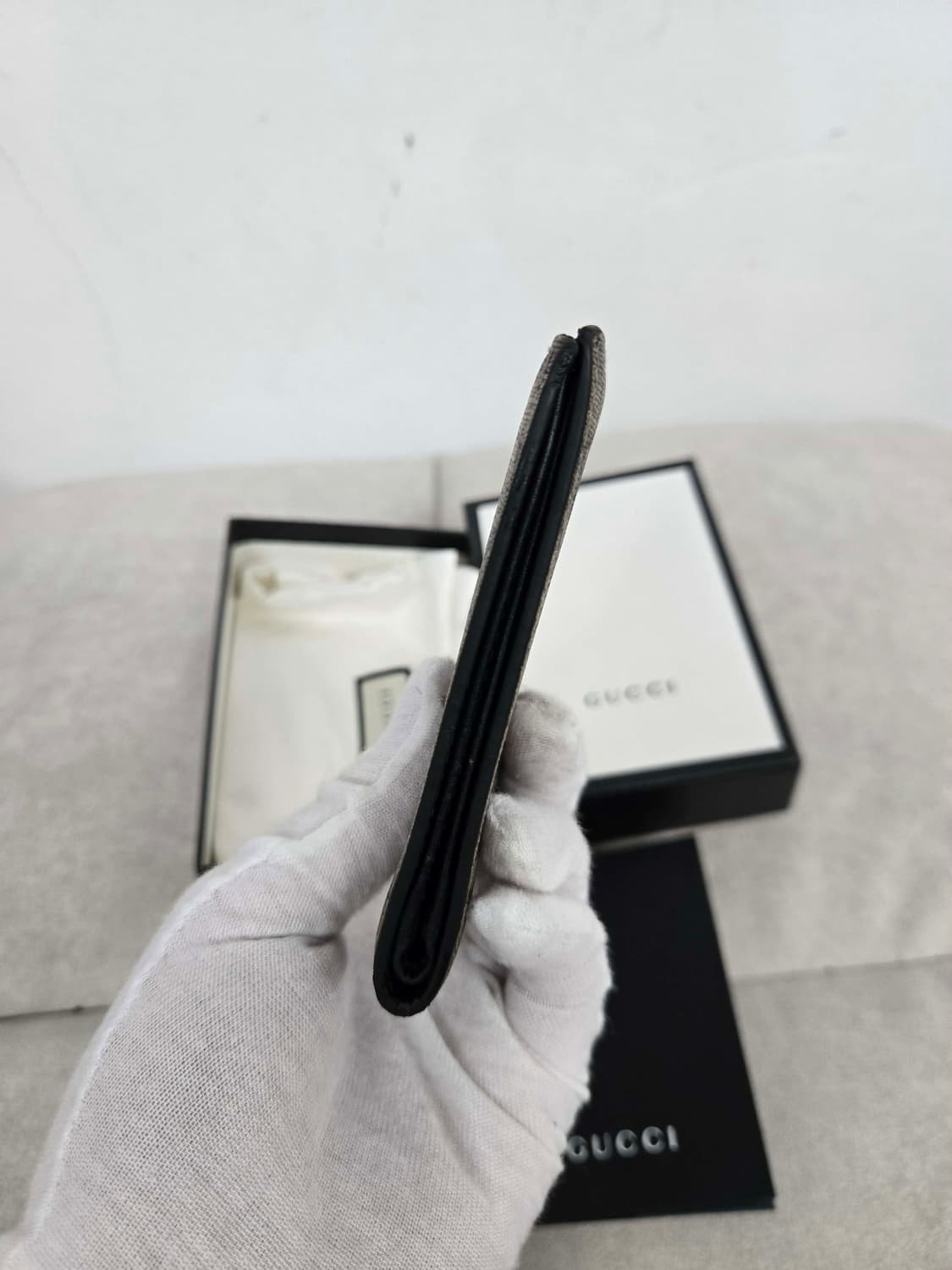 [보증서 정품] 구찌 앵그리캣 반지갑 상품이미지5