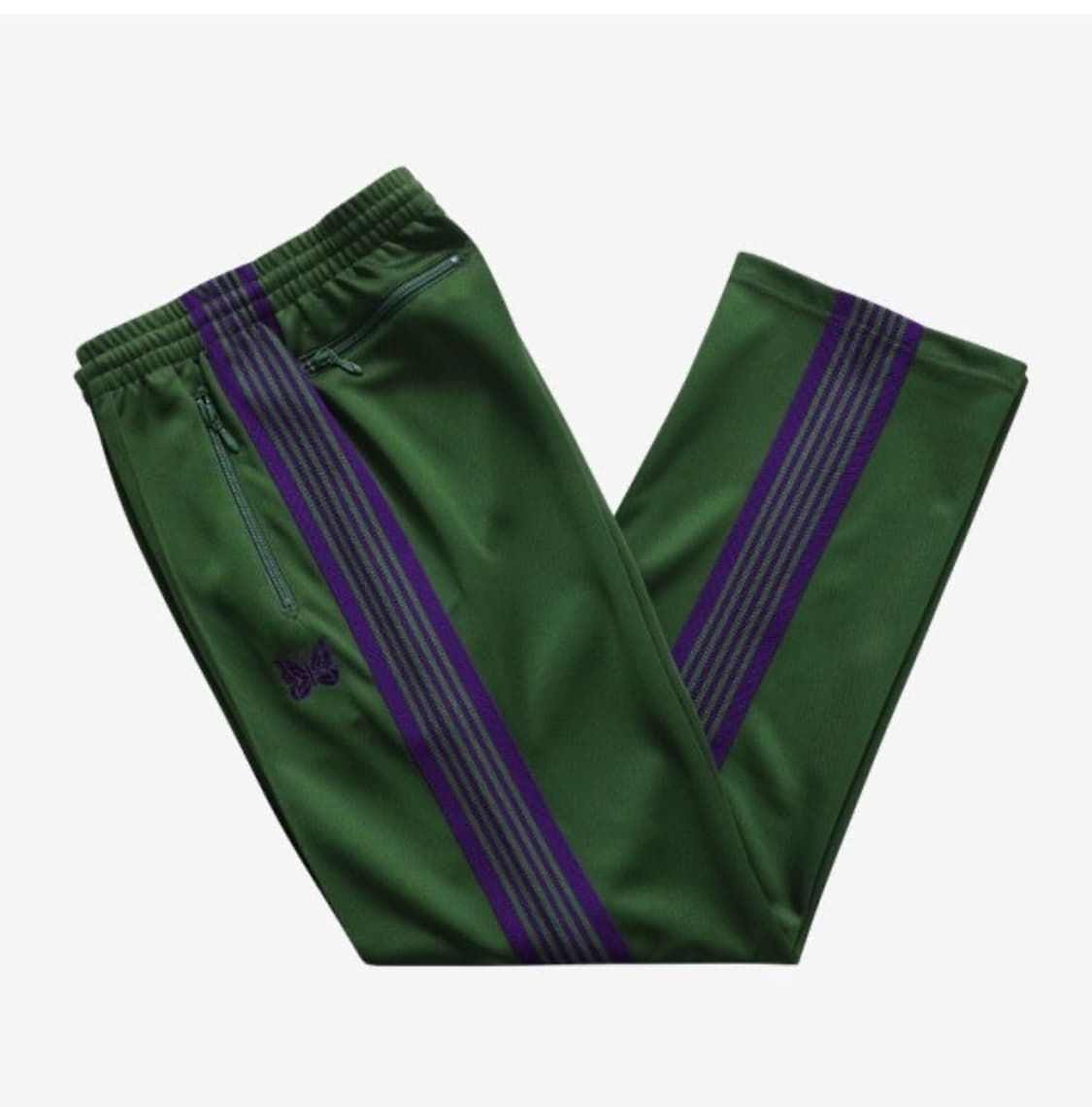 니들즈 트랙팬츠 그린 스트레이트 핏 상품이미지1