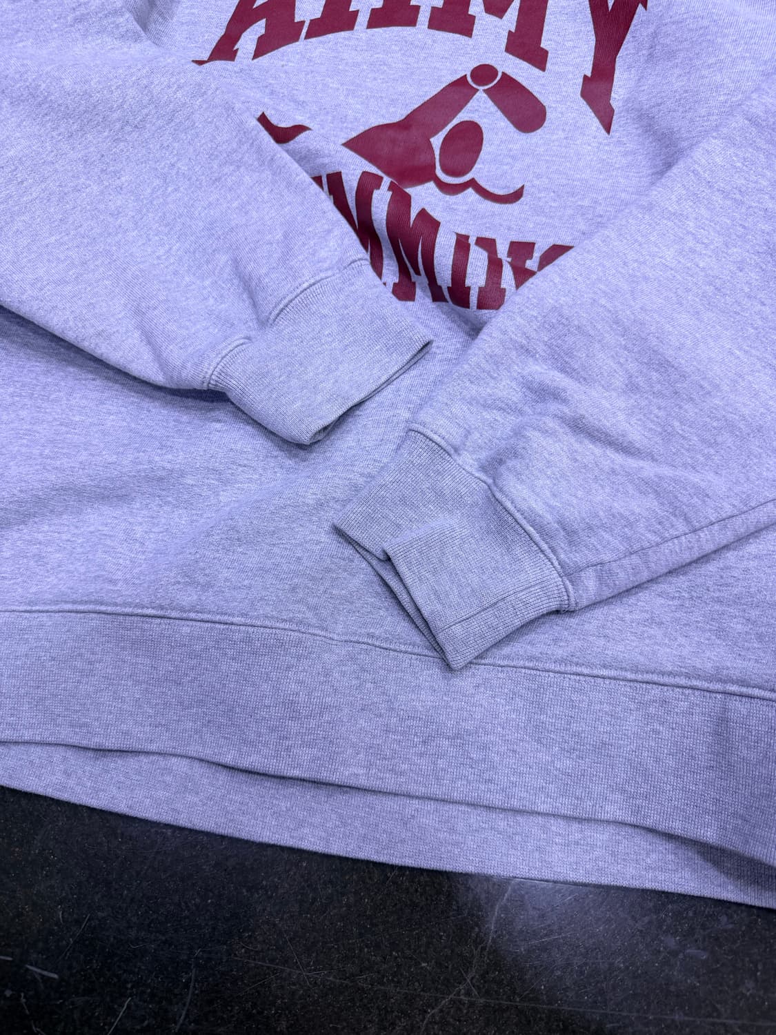 에스피오나지 ARMY 스위밍 맨투맨 스웻셔츠 그레이 L 상품이미지3