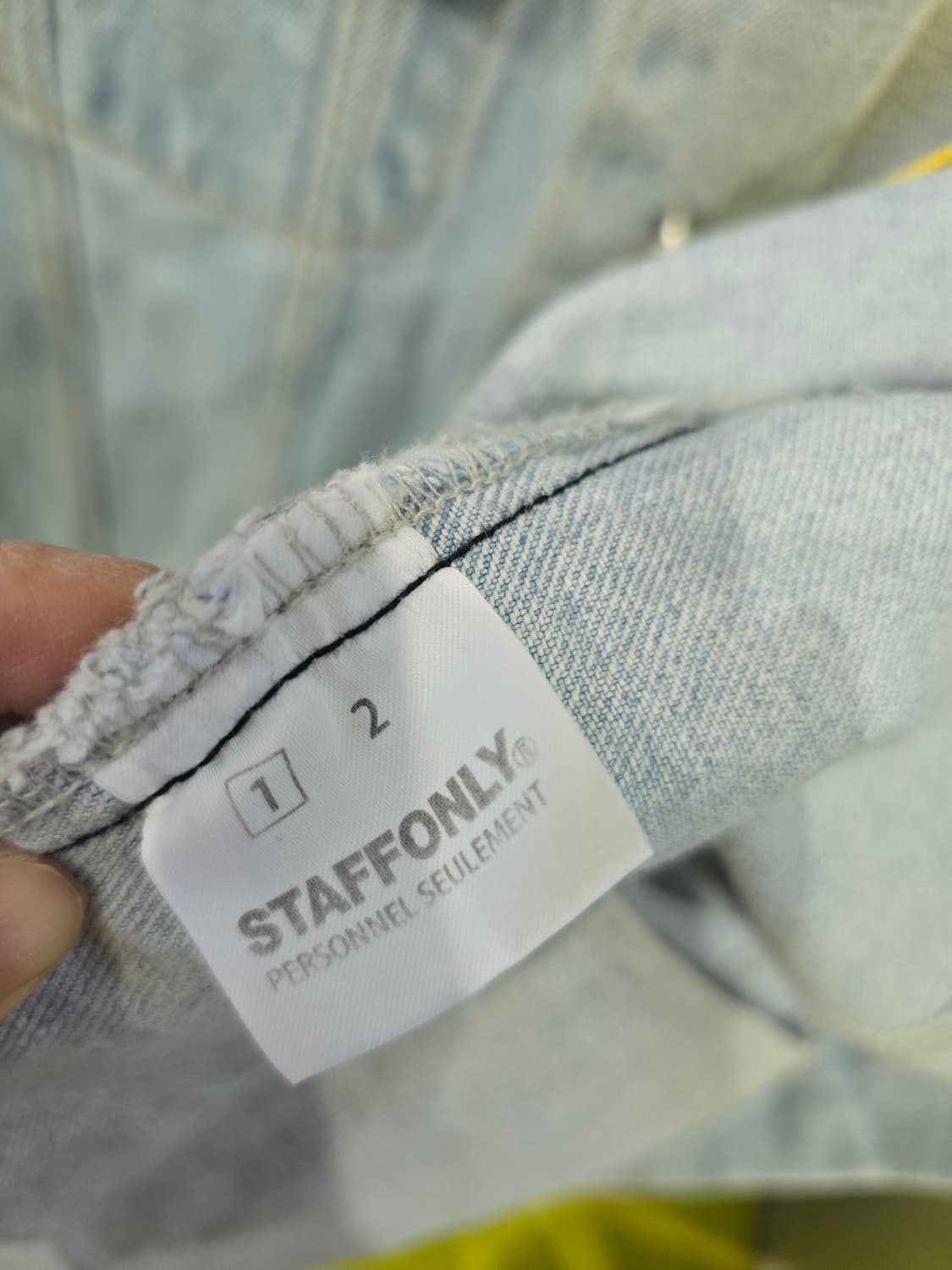 STAFFONLY 스태프온리 데님 자켓 상품이미지4