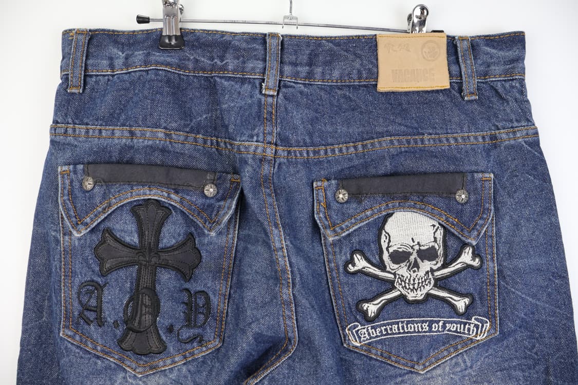 Jpn Skull Patch Detail Pants 상품이미지8