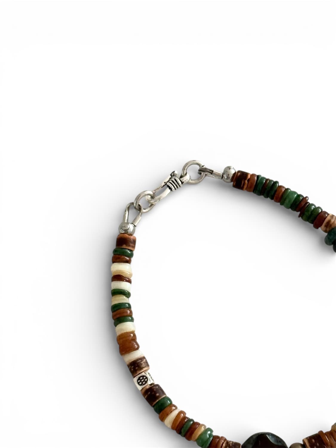 에버그린 쉘 믹스 원석 팔찌 상품이미지6