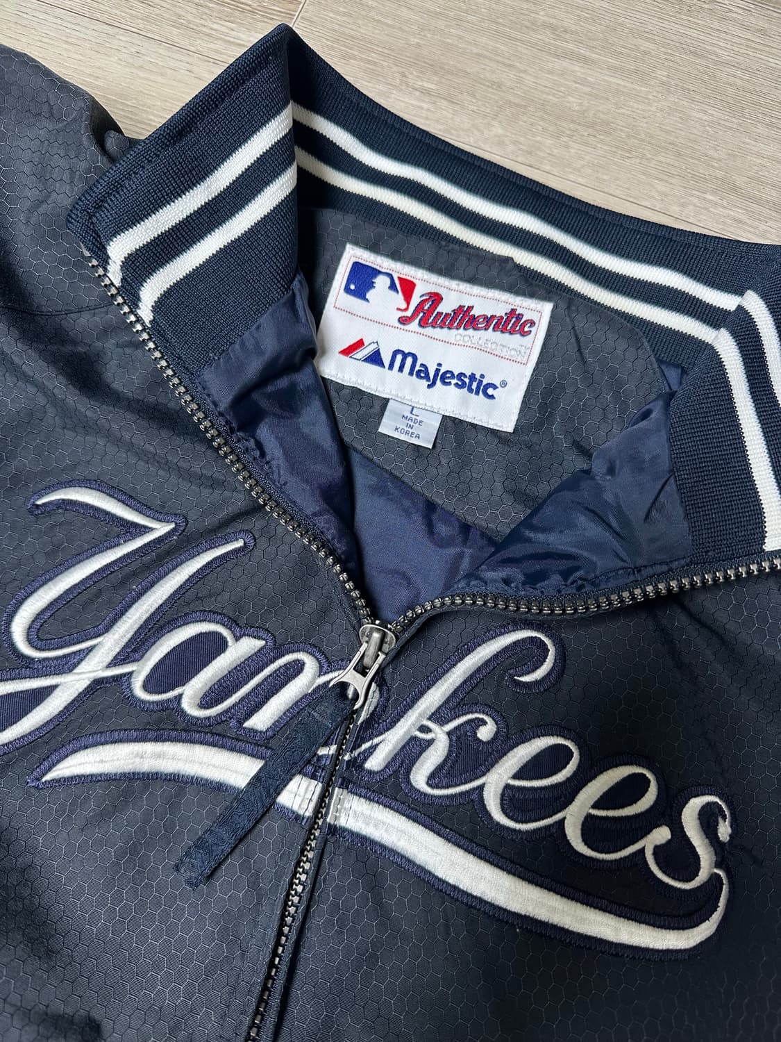 마제스틱 뉴욕 양키즈 바람막이 [남녀공용] 상품이미지3