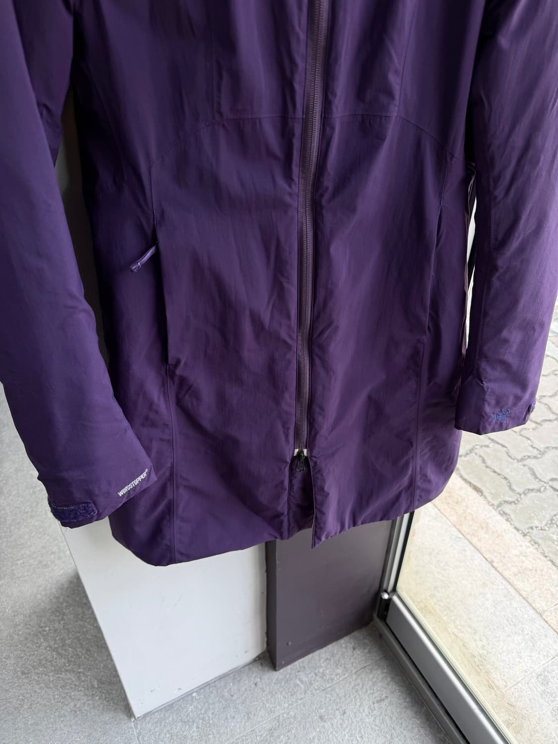 S/ 아크테릭스 윈드스토퍼 다운 후디드 패딩 점퍼 상품이미지4