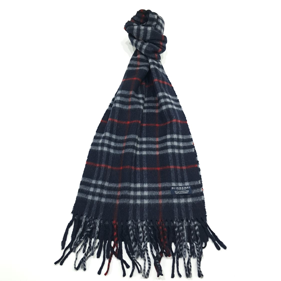 MX309 버버리 블랙 노바체크 램스울 목도리 머플러 상품이미지1
