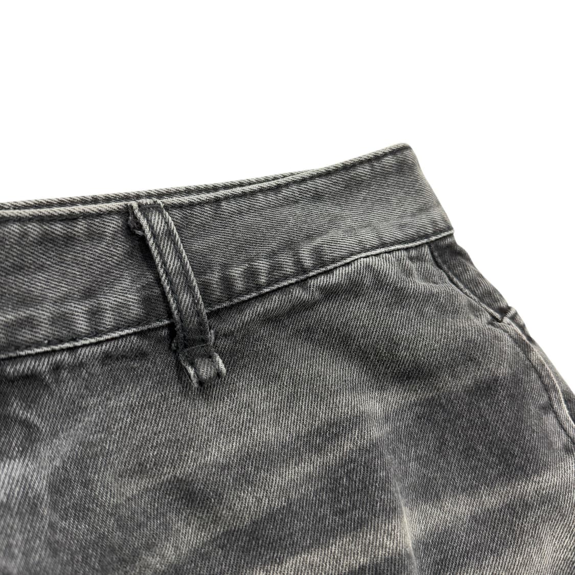 ETCE 이티씨이 배기진 데님팬츠 바지 블랙 L 상품이미지3