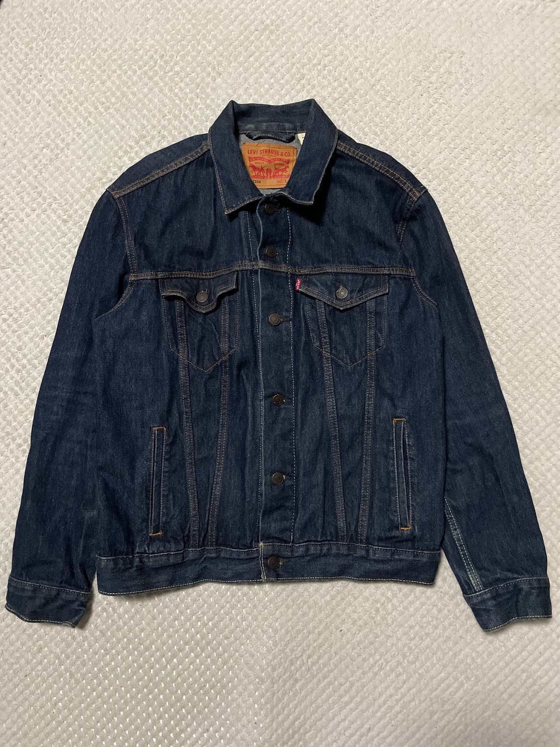 리바이스 72334 타입3 데님 트러커 청자켓 인디고 상품이미지1