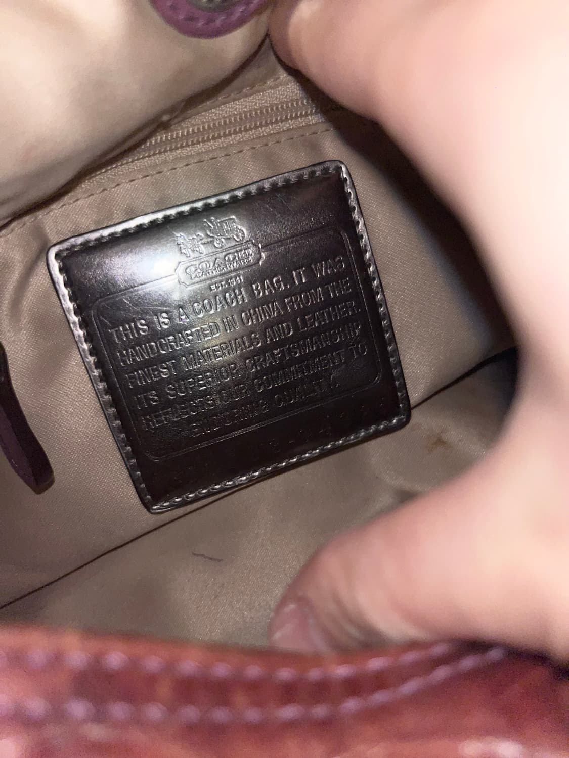 📦2000ss Coach alligator skin bag 상품이미지9