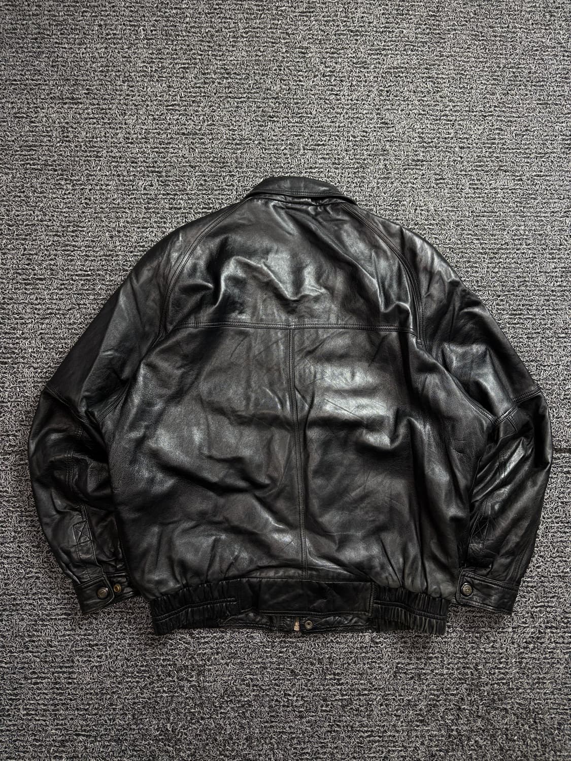 FRADONY 아카이브 램스킨 봄버 레더 자켓 2076 상품이미지4