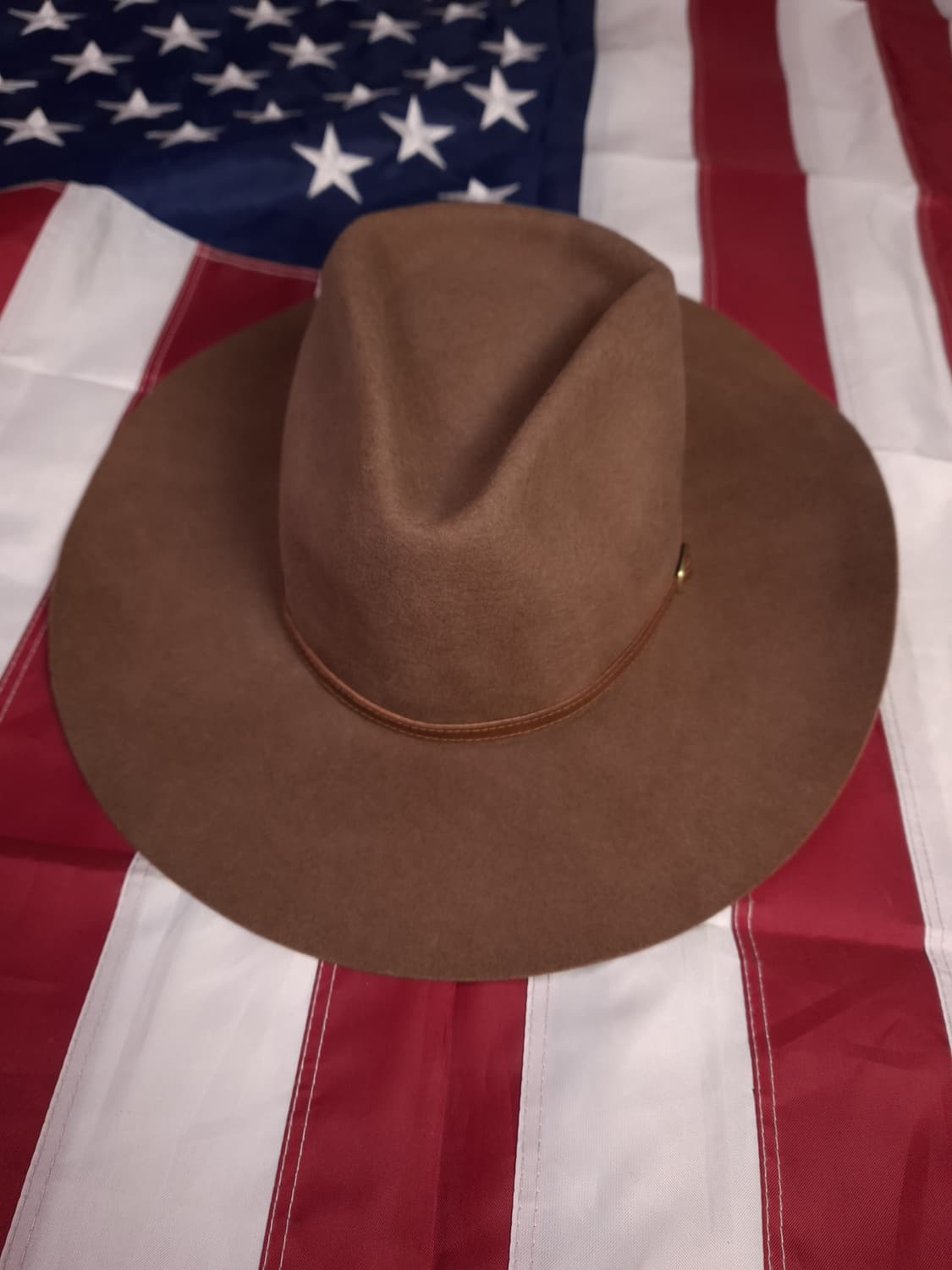 새제품급 오리지날 미국제조 울 페도라 상품이미지1