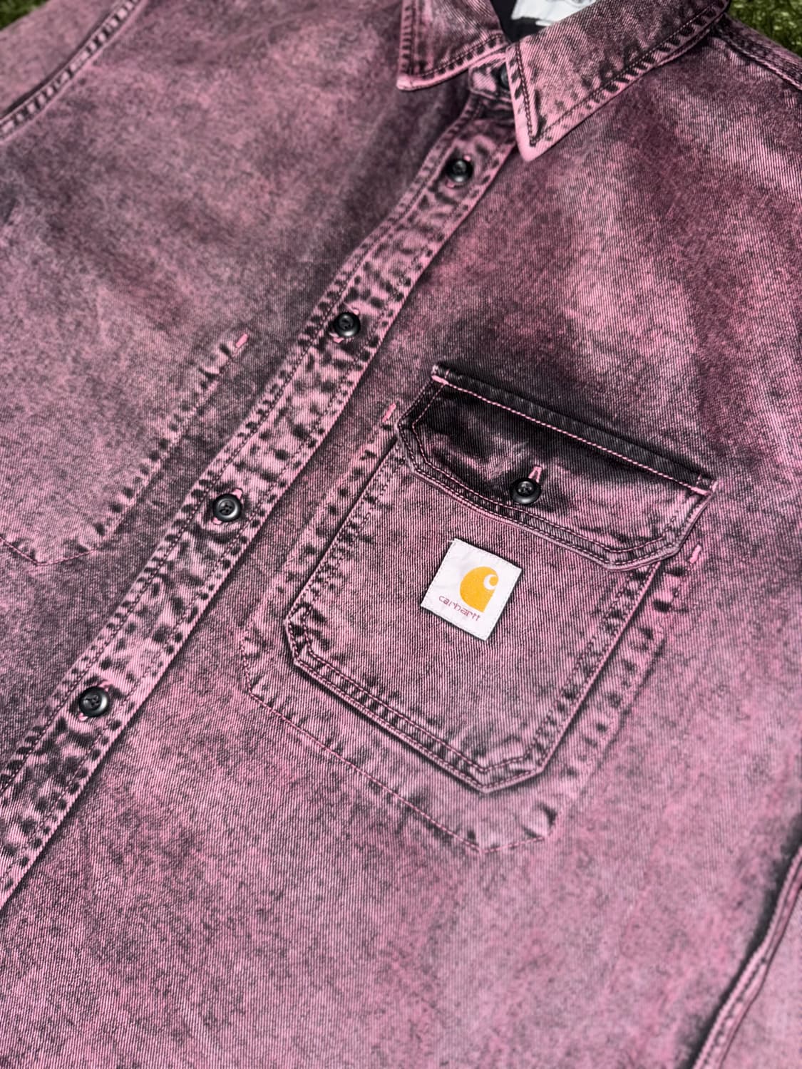 [L] 칼하트 WIP RENO 레노 워시드 셔츠 자켓 상품이미지4