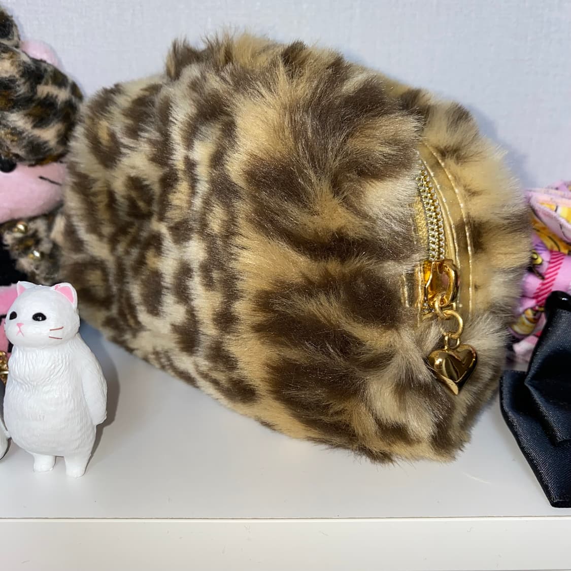 헬로키티 레오파드 파우치/빈티지 갸루 히메 오네 호피 y2k 상품이미지2