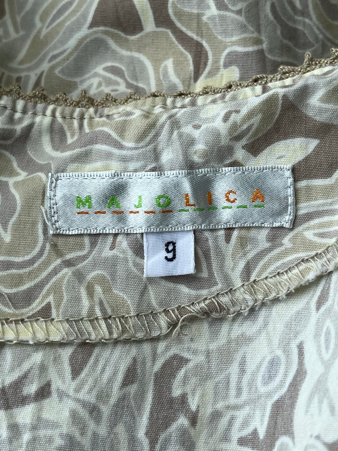 *SALE) MAJOLICA 플로럴 코튼 롱 원피스  상품이미지6