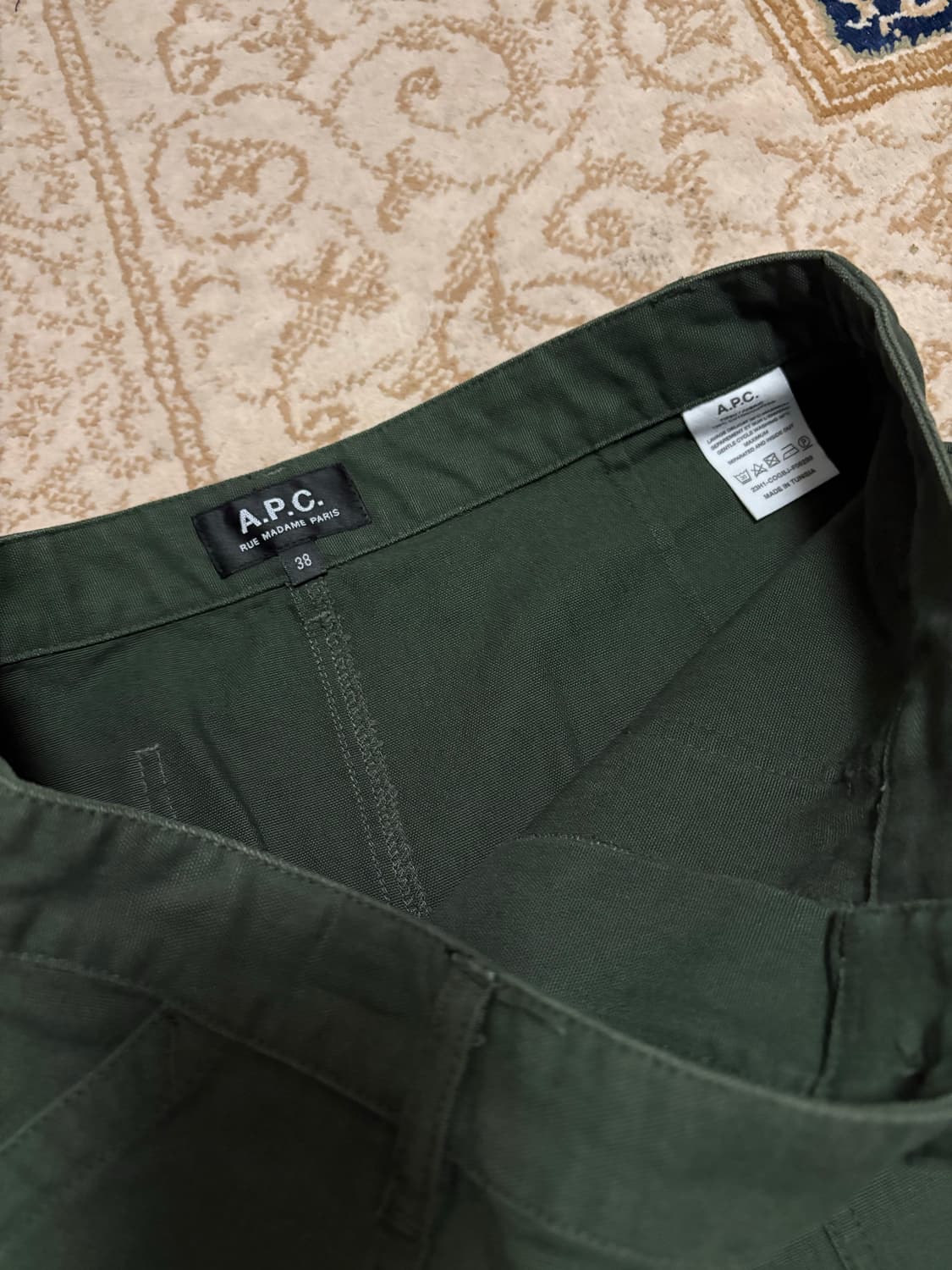 아페쎄 apc 레아 코튼 트윌 미니스커트  상품이미지6