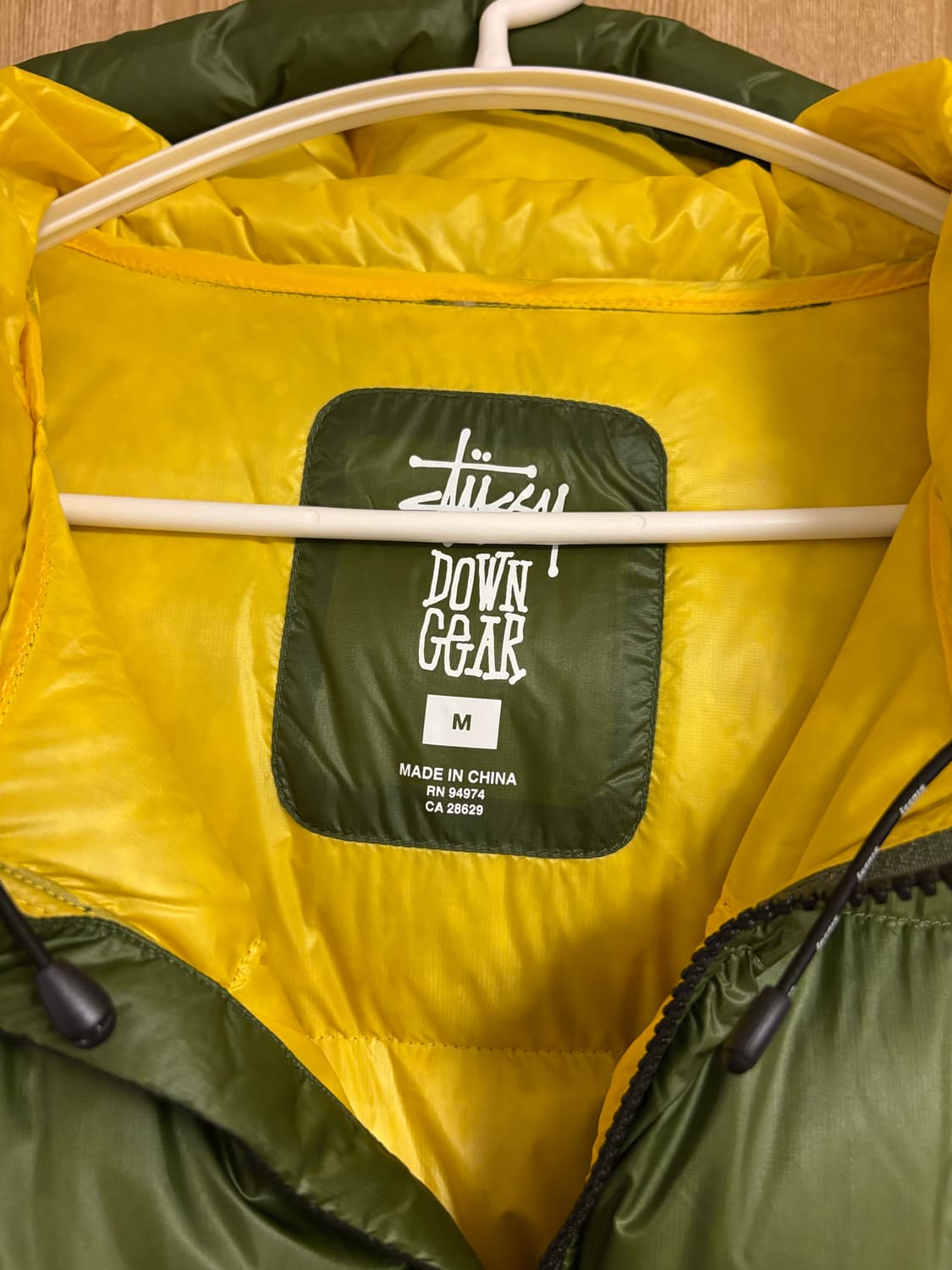 스투시 마이크로 립스탑 다운 파카 올리브 상품이미지5