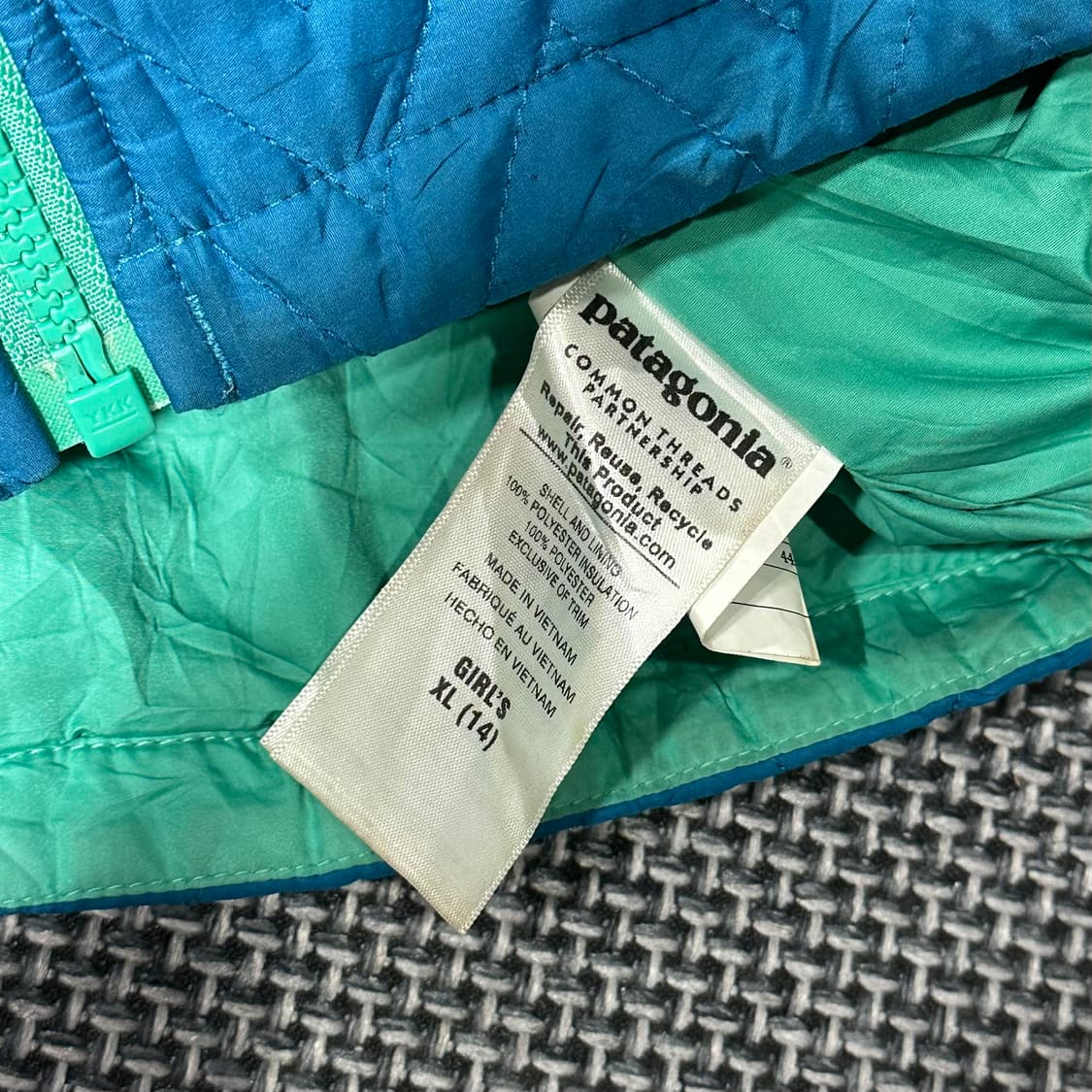 파타고니아 경량 패딩 (XL/old-8212) 상품이미지8