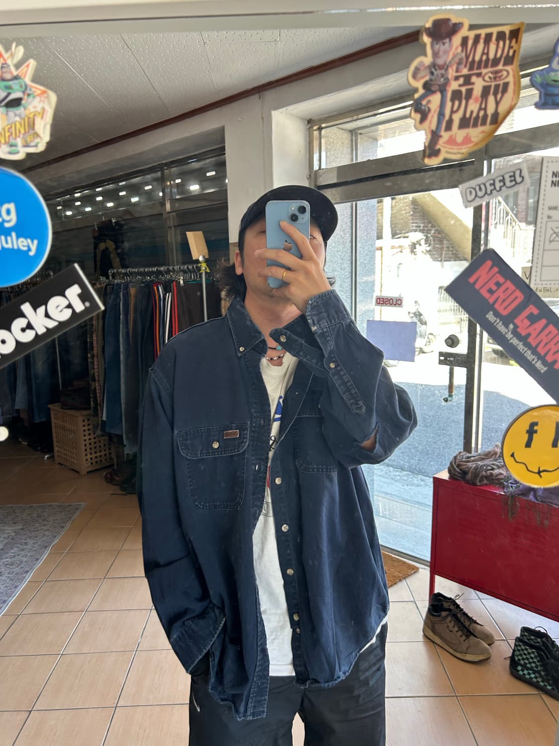 00‘s Carhartt heavy cotton shirts 상품이미지9