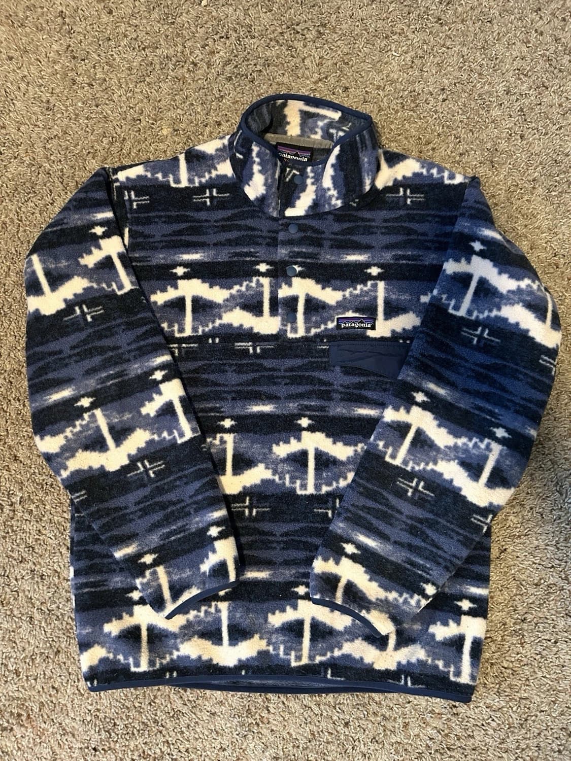 90s 파타고니아 신칠라 스냅-티 플리스 풀오버 상품이미지1