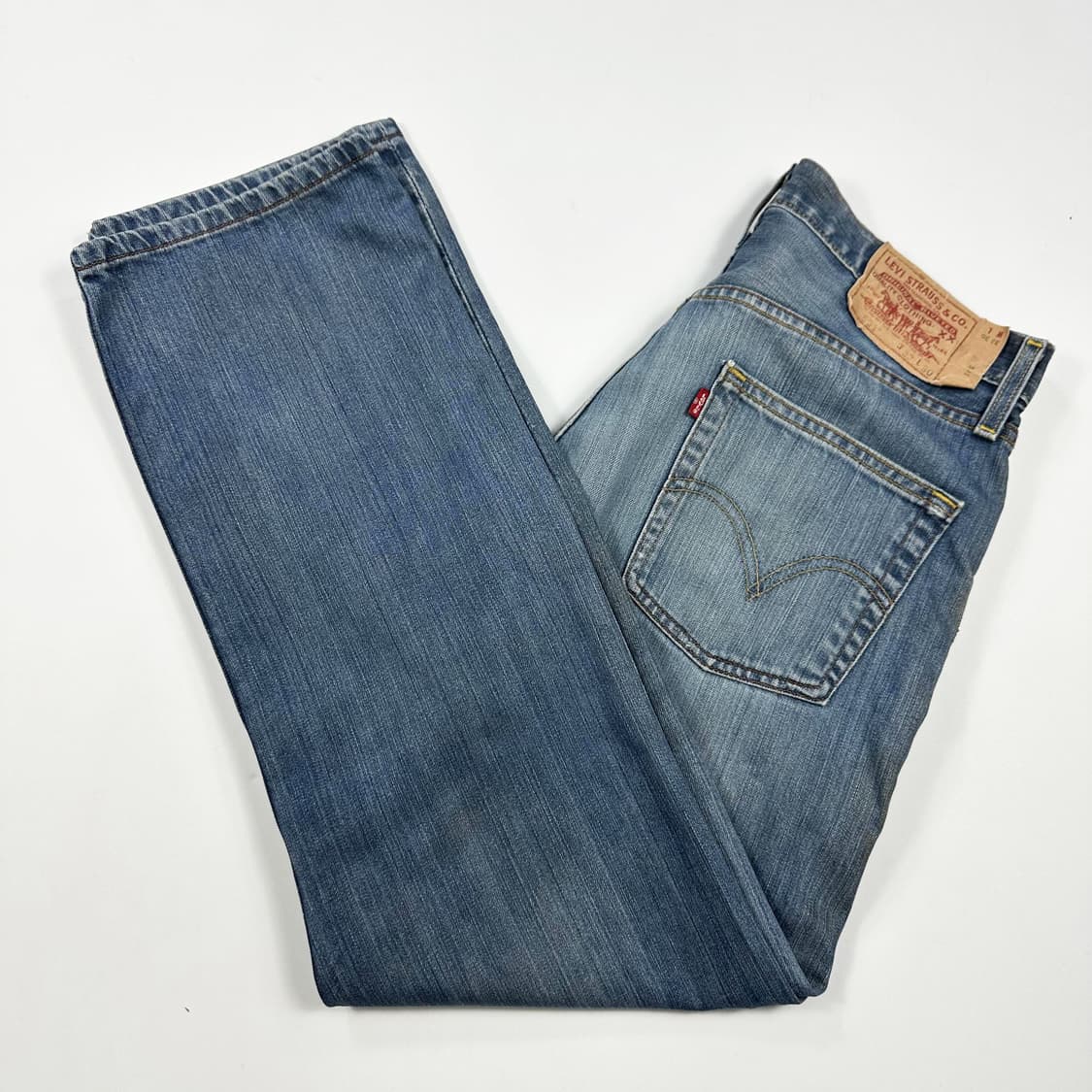 리바이스 501 오리지널 워싱 데님 팬츠 (33인치) 상품이미지2
