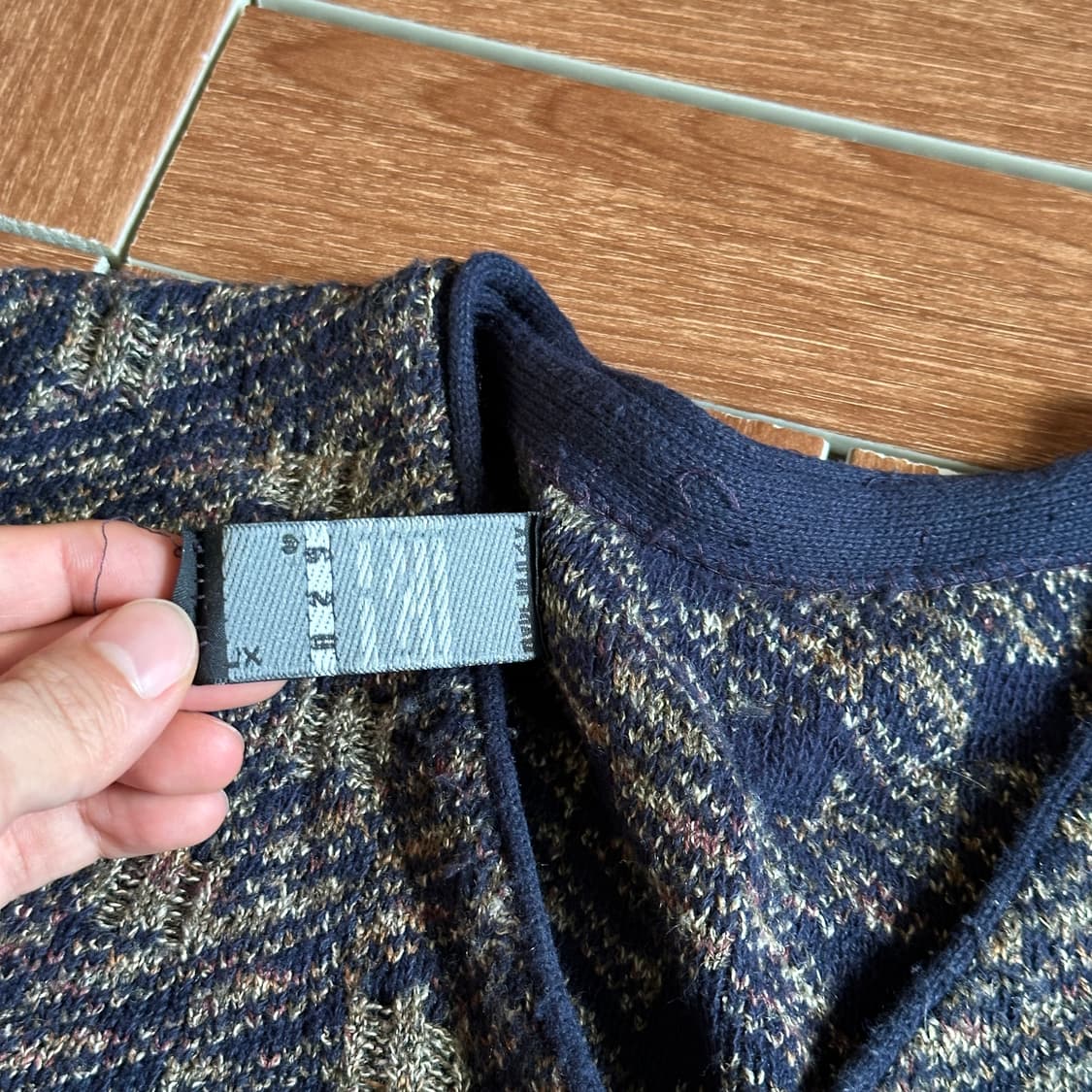 Tsr made in usa vintage knit sweater 상품이미지4