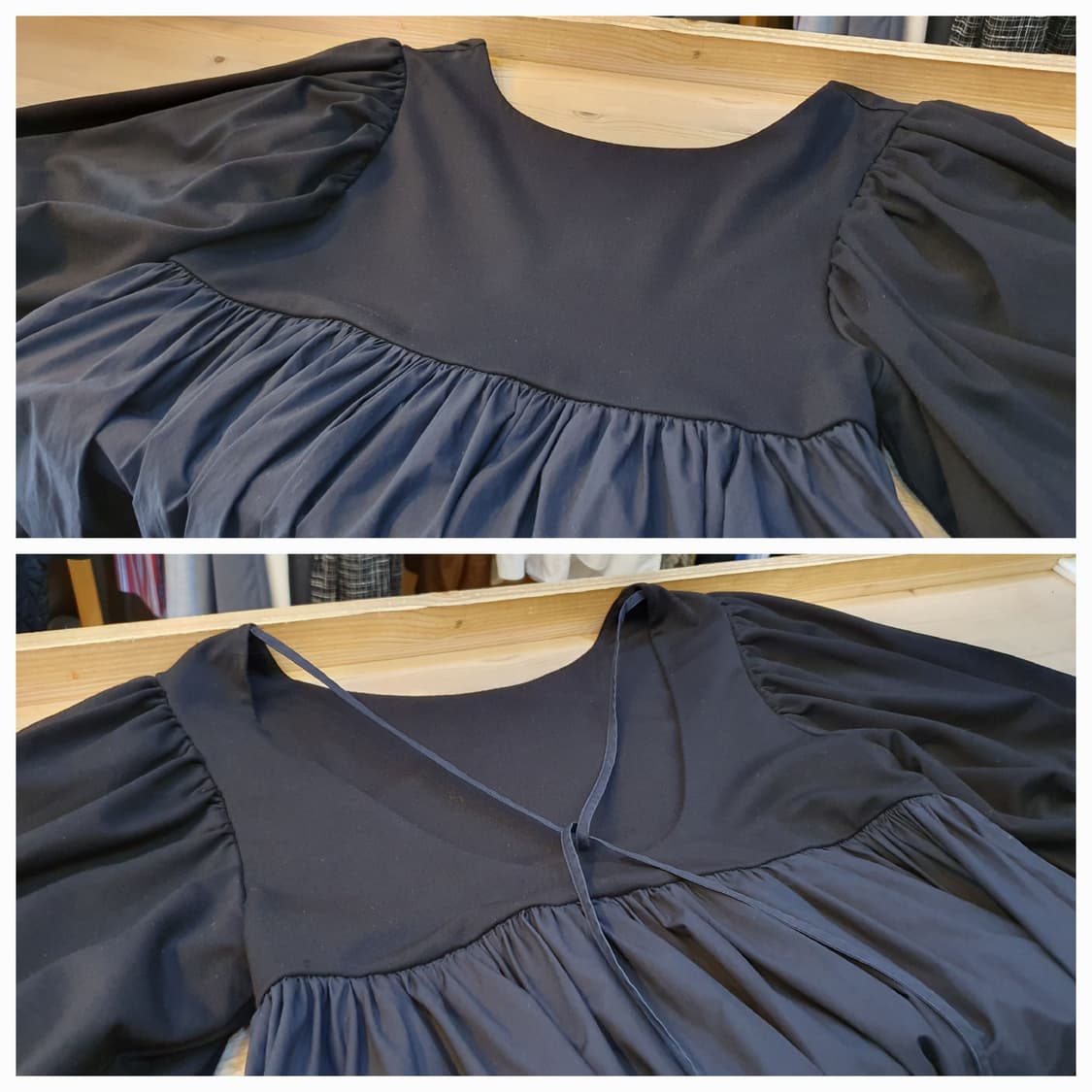 55.COS 벌룬 back open 원피스 상품이미지3