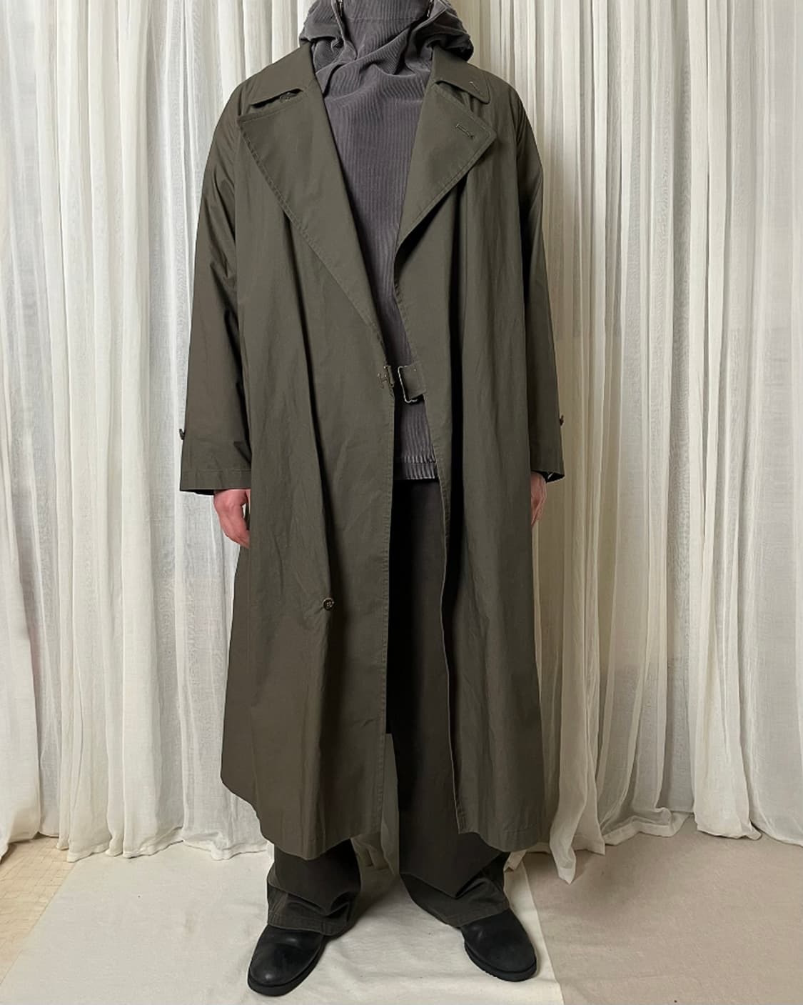 시오타 타입라이터 타이로켄 코트 ciota typewriter coat 상품이미지2