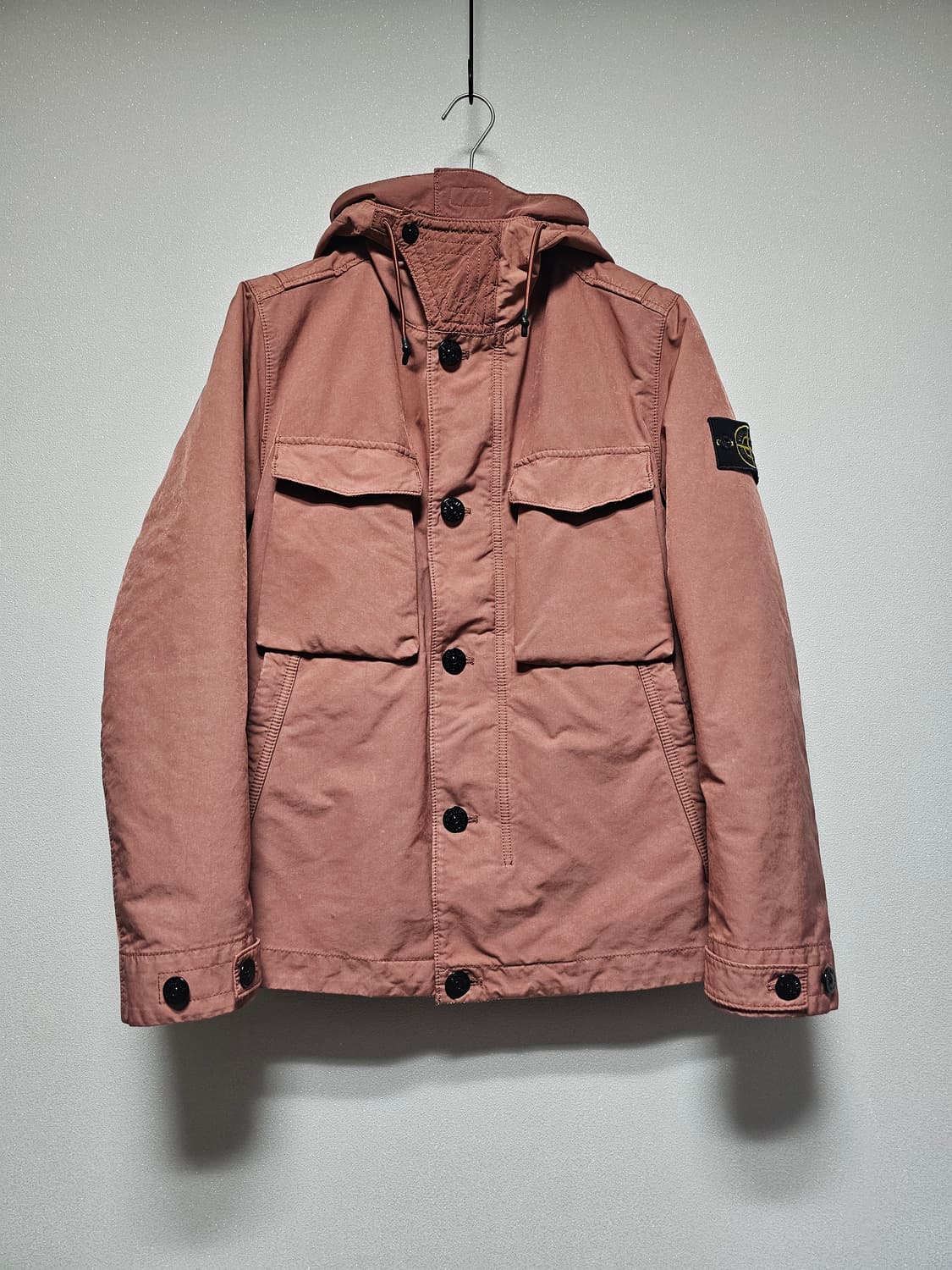 스톤아일랜드 양털 내피 다비드 TC 패딩 자켓 상품이미지1